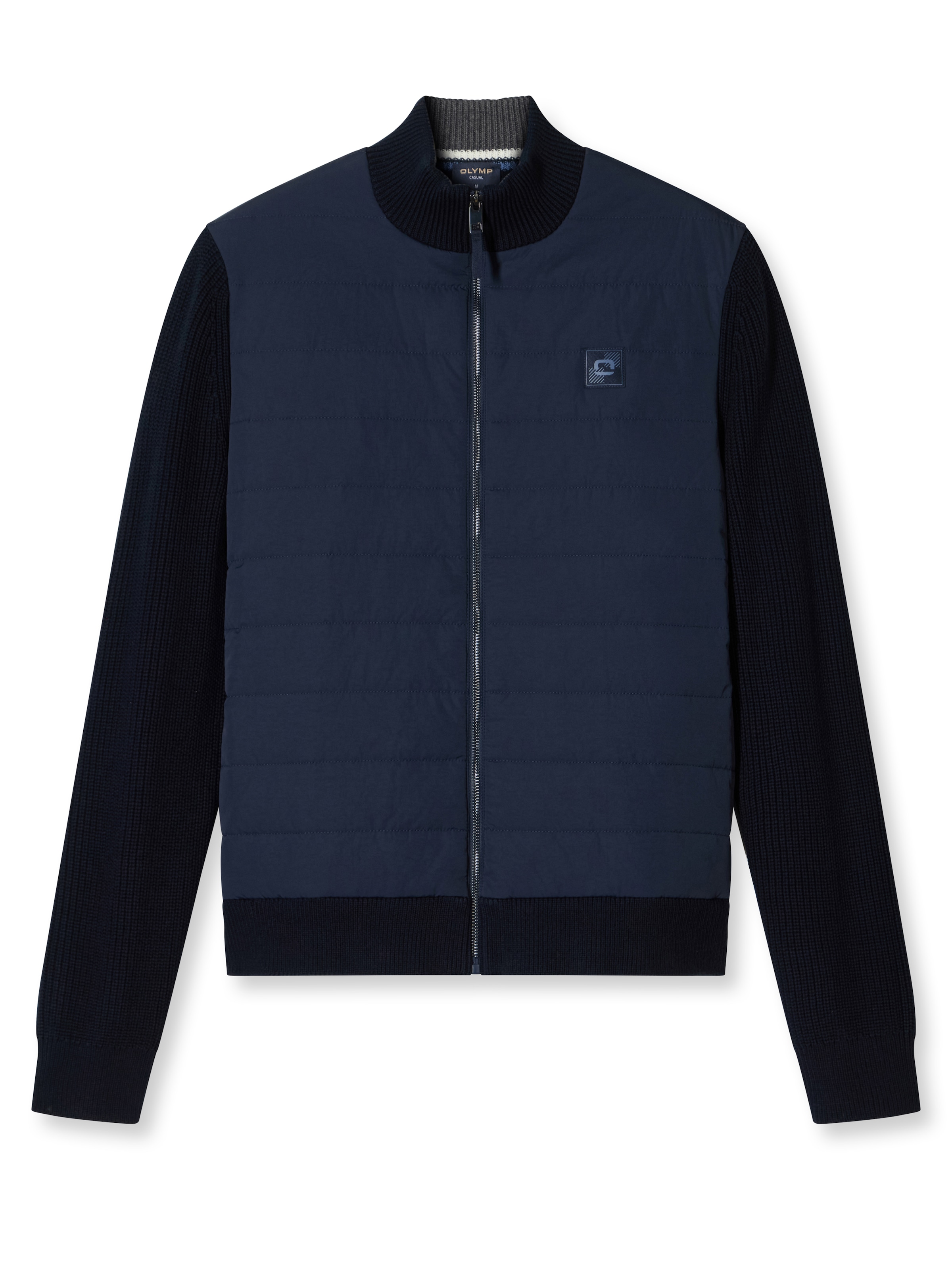 OLYMP Hybridjacke, mit gesteppten Einsätzen, Modern fit, Stehkragen günstig online kaufen
