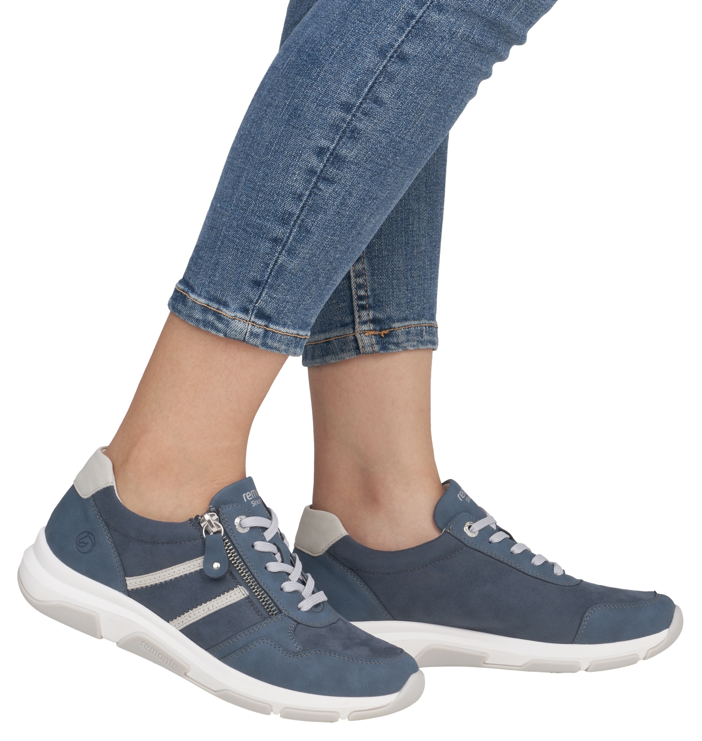 Remonte Keilsneaker, Freizeitschuh, Halbschuh, Schnürschuh in veganer Verarbeitung