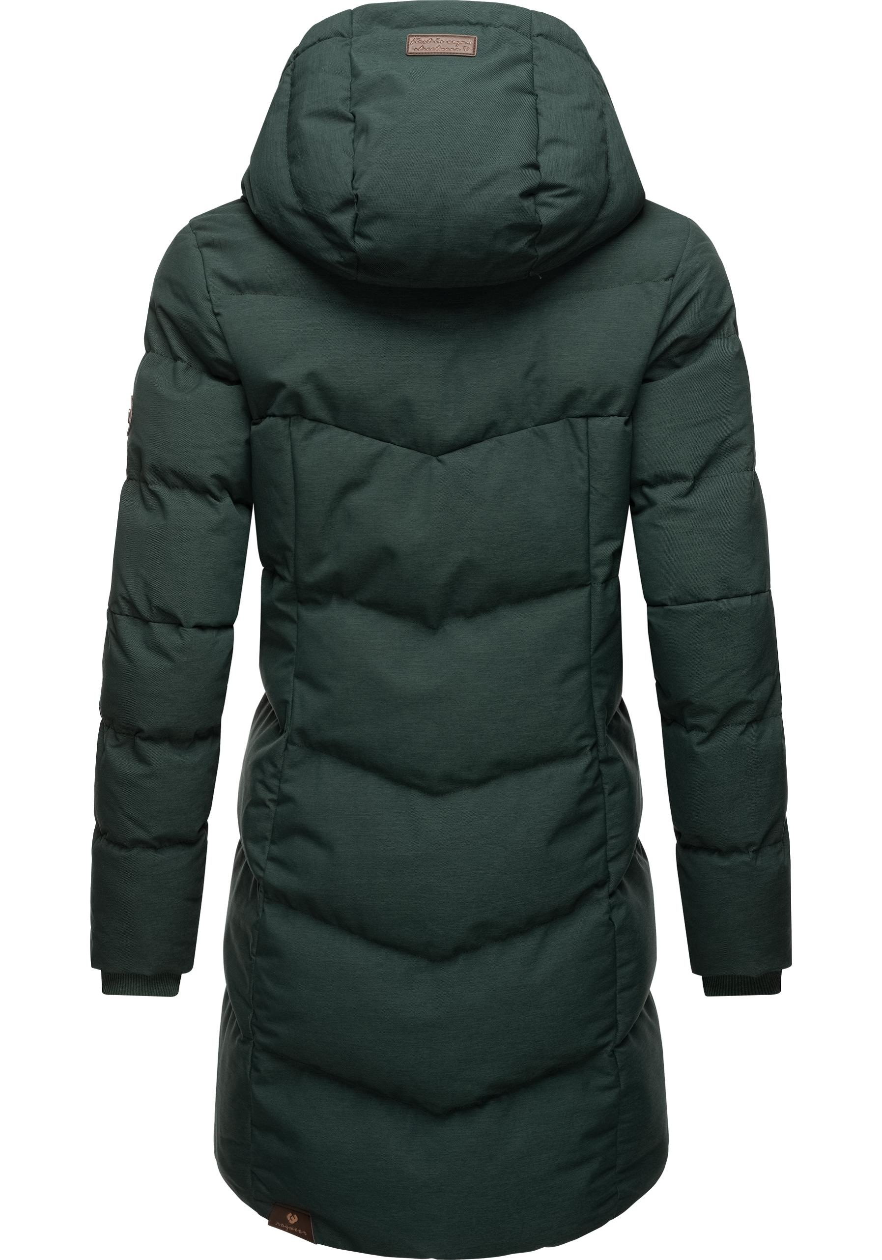 Ragwear Wintermantel »Pavla«, stylischer Winterparka mit Teddyfutter und Kapuze