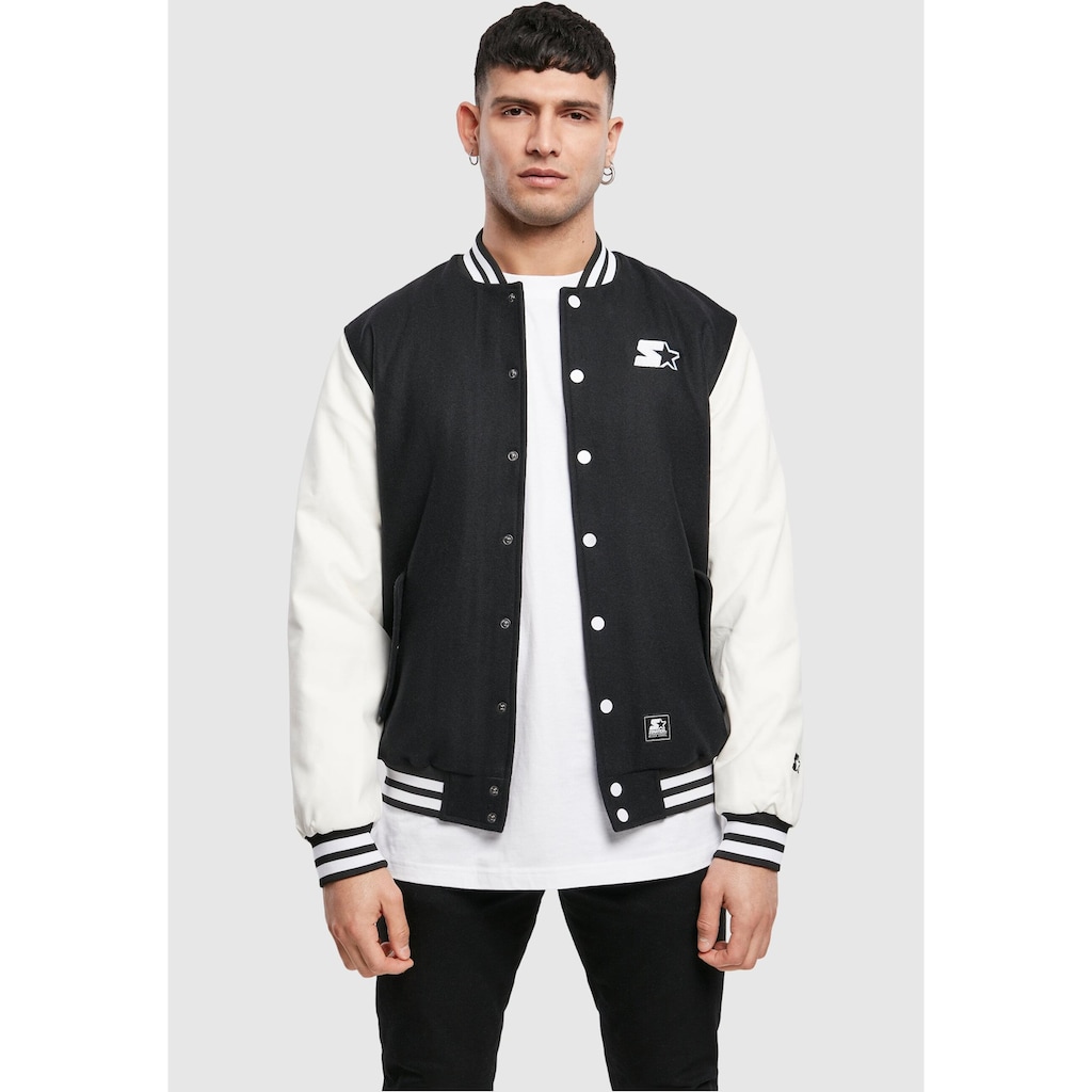 Starter Black Label Collegejacke »Herren Starter College Jacket«, (1 St.), ohne Kapuze