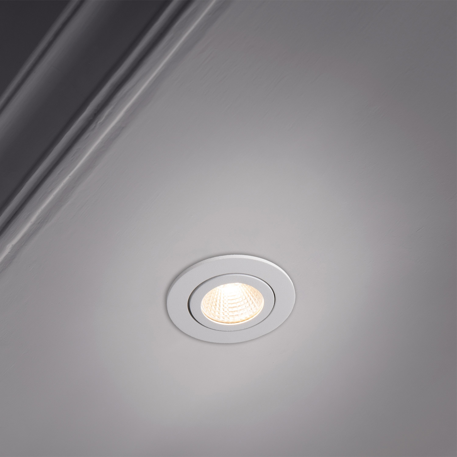 Paco Home Einbauleuchte »Rita« Warmweiß LED Einbaustrahler Schwenkbar LED Strahler Spotlight Flach dimmbar