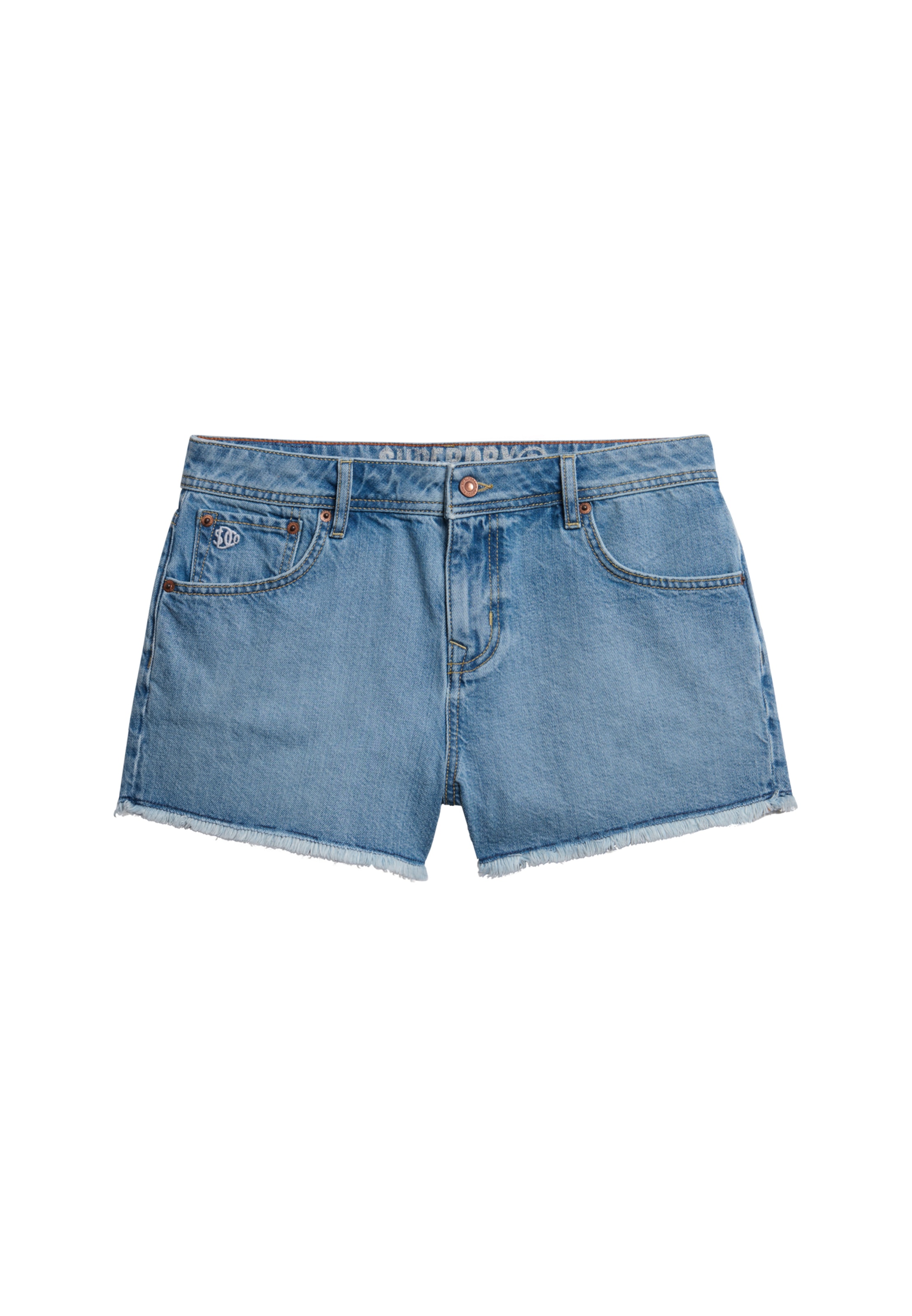 Superdry Jeanshotpants »MID RISE DENIM HOT SHORT«