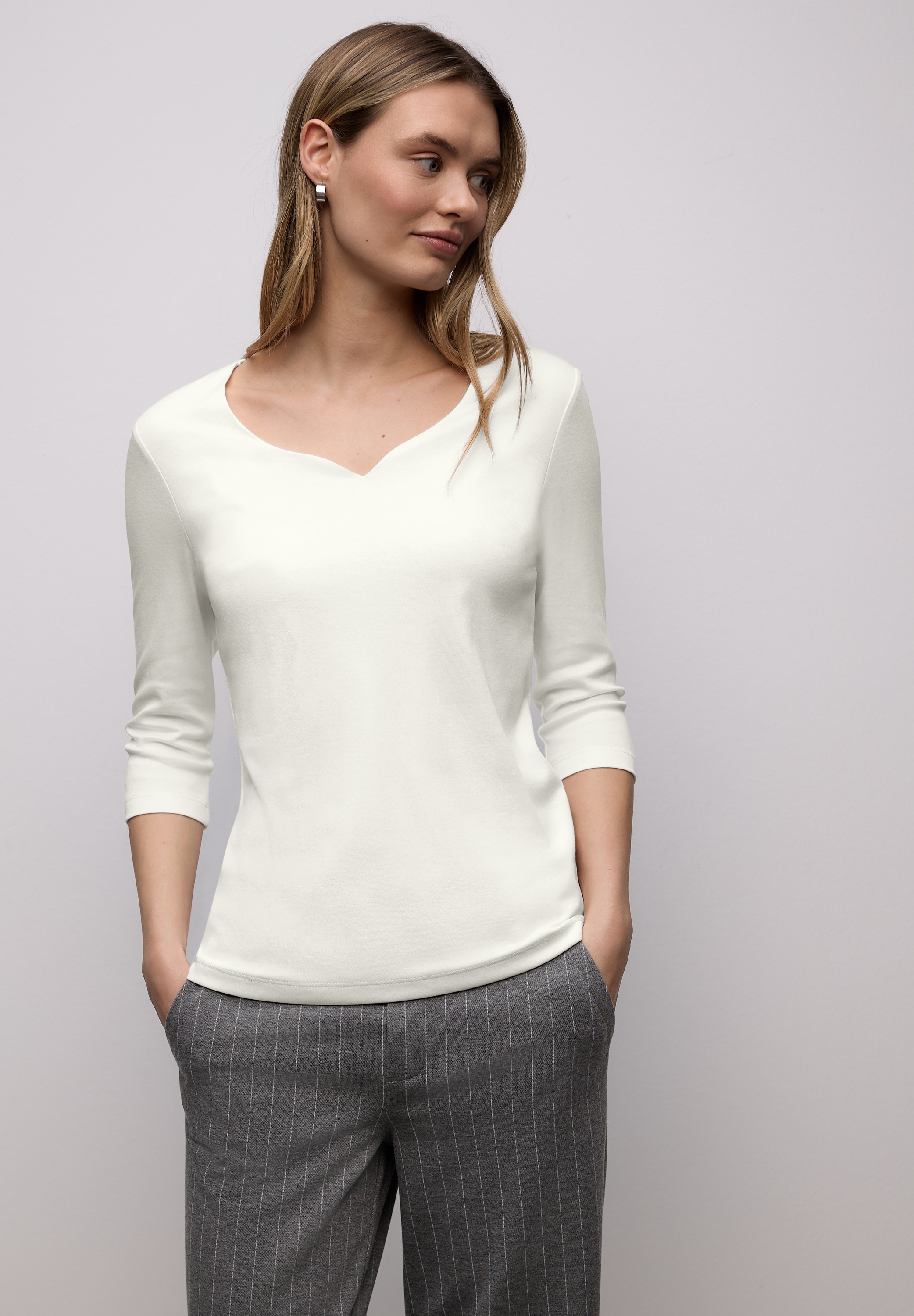 STREET ONE 3/4-Arm-Shirt Jersey günstig online kaufen