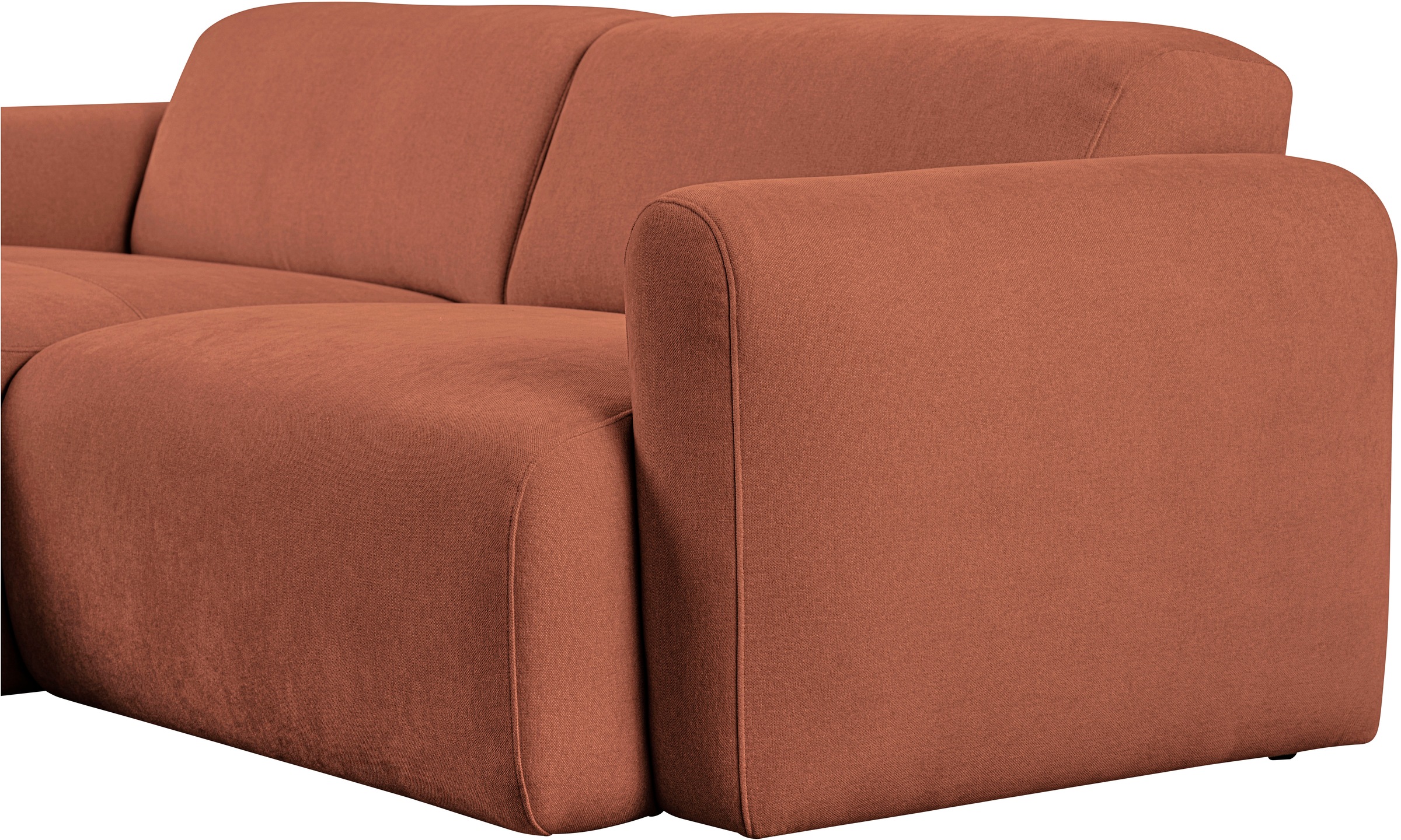 andas Ecksofa »Myrland«, Breite 232 cm, Chenille, Easy Clean Stoff, mit Kaltschaum