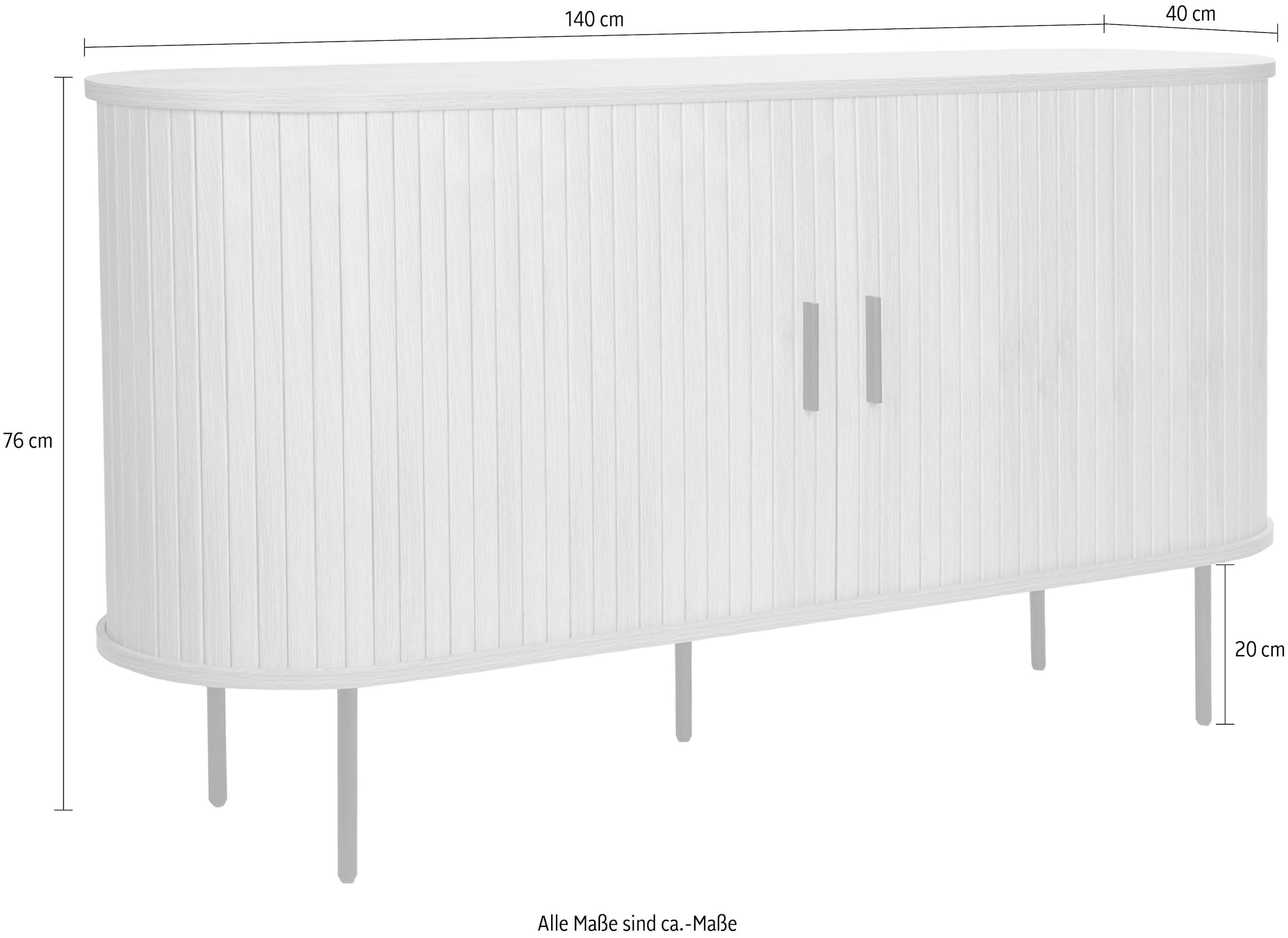 Home affaire Sideboard, 2 Schiebetüren