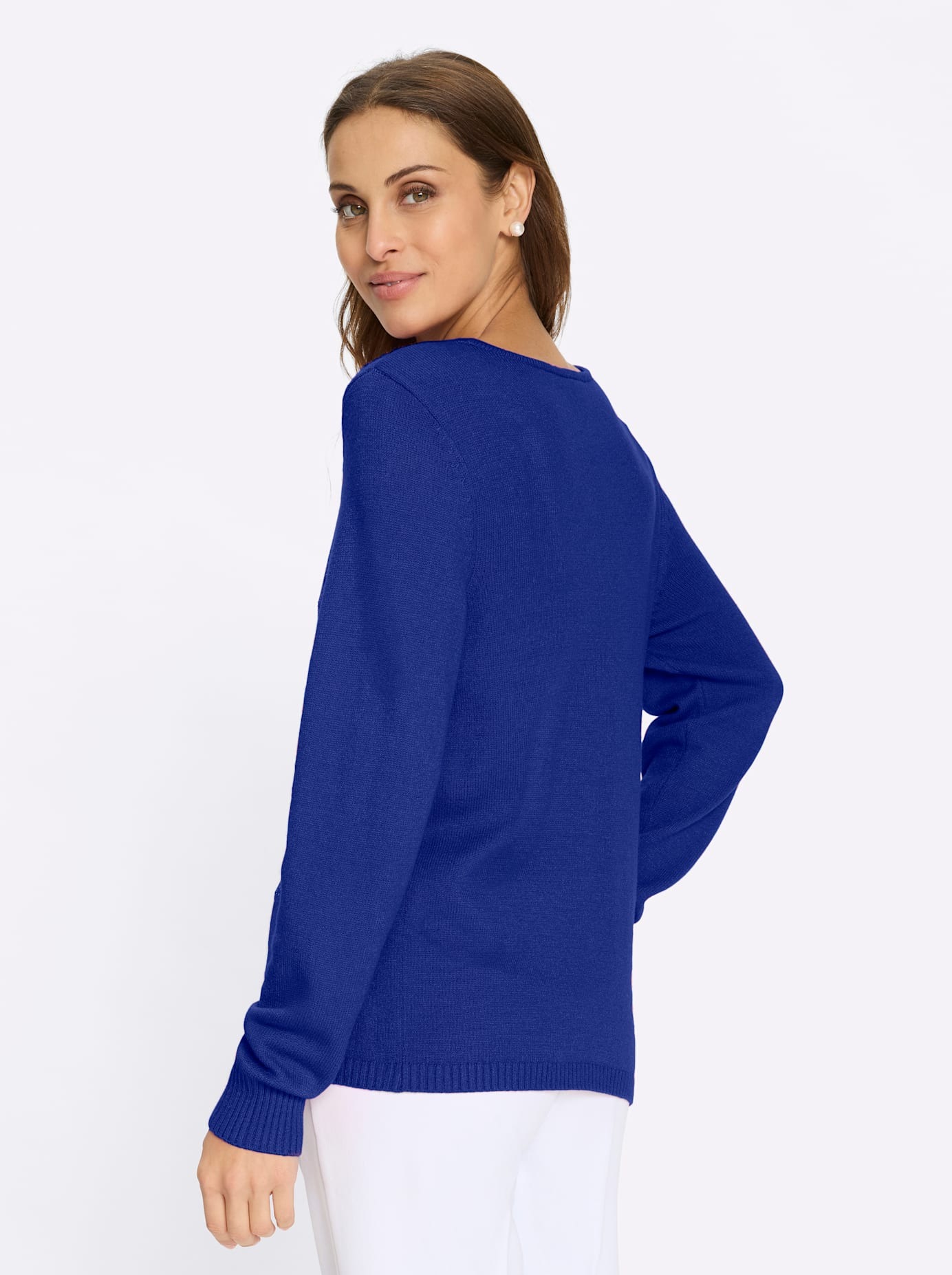 Lady Rundhalspullover "Pullover" günstig online kaufen