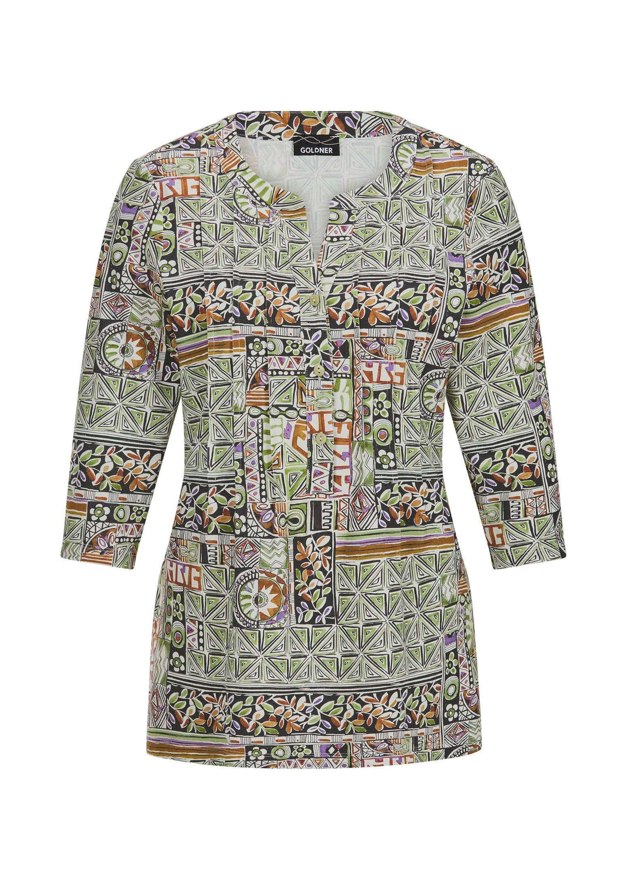 GOLDNER Tunika "Sommertunika mit Biesen" stretchbequemer Viskosejersey günstig online kaufen