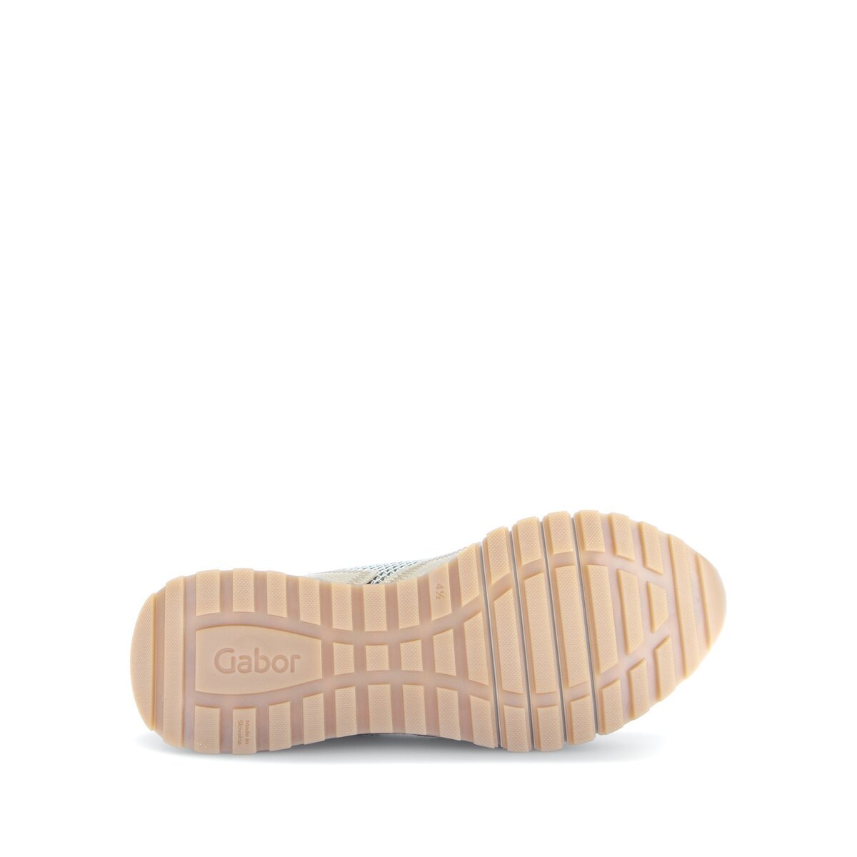 Gabor Sneaker »Sneaker low Materialmix Leder/Lederimitat«