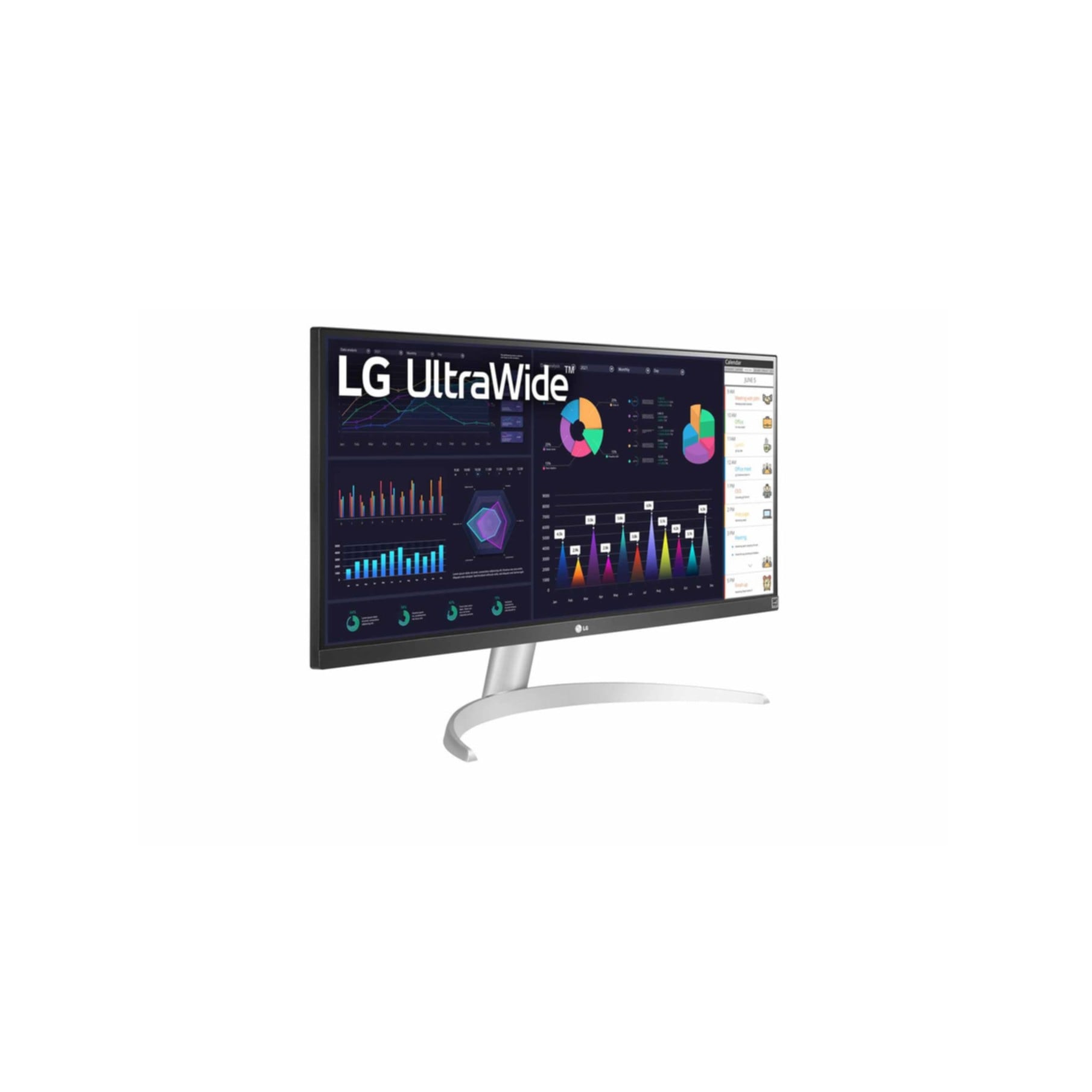 LG Curved-Gaming-LED-Monitor »29WQ600«, 73 cm/29 Zoll, 2560 x 1080 px, Full HD, 5 ms Reaktionszeit, 250 Hz