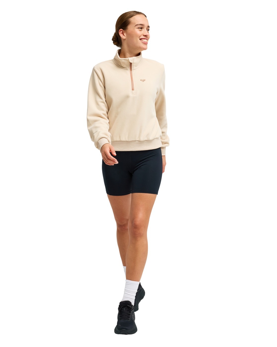 Roxy Fleecepullover »Waves Of Warmth Half Zip«
