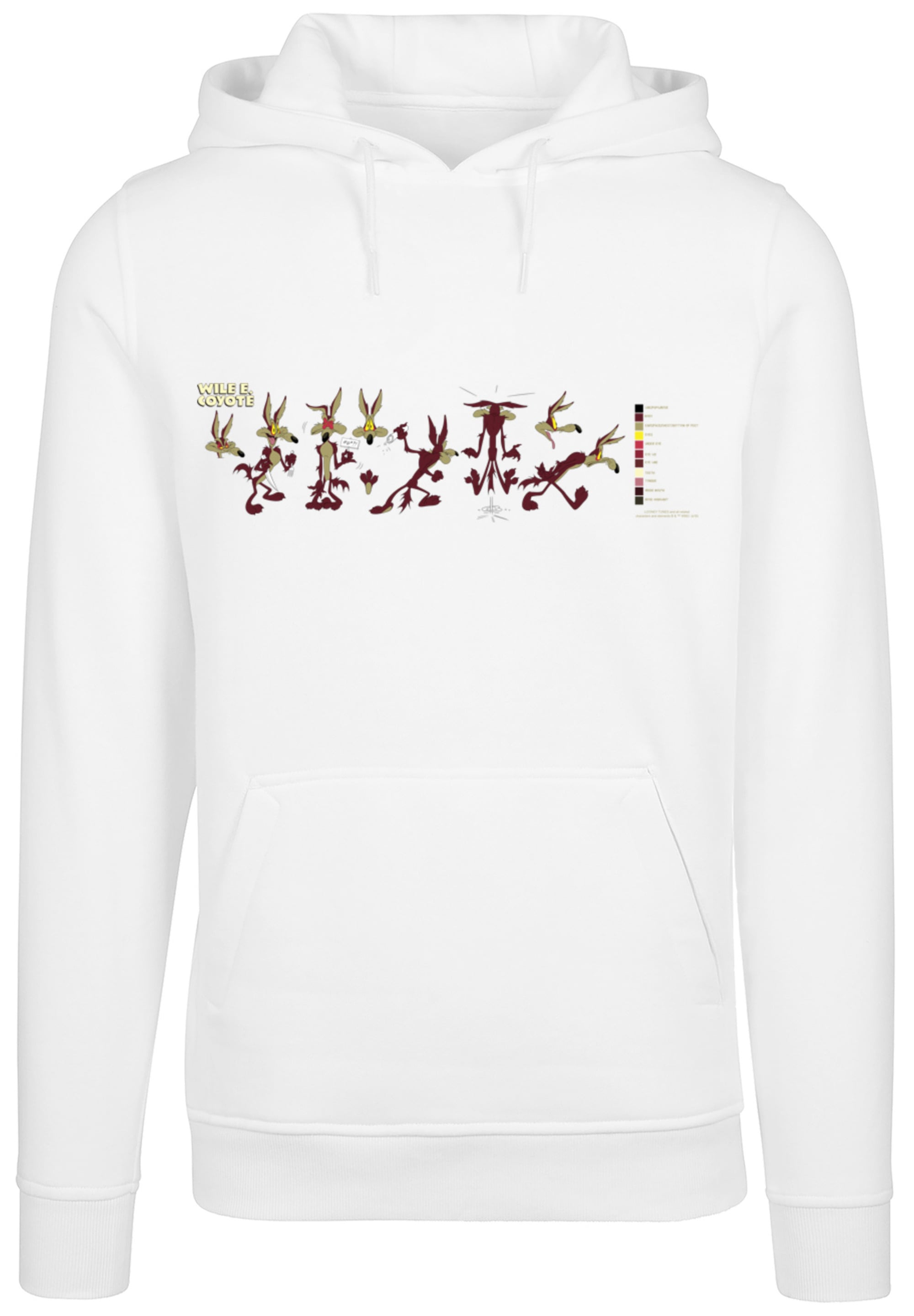 F4NT4STIC Kapuzenpullover »Looney Tunes Colour Code«, Print