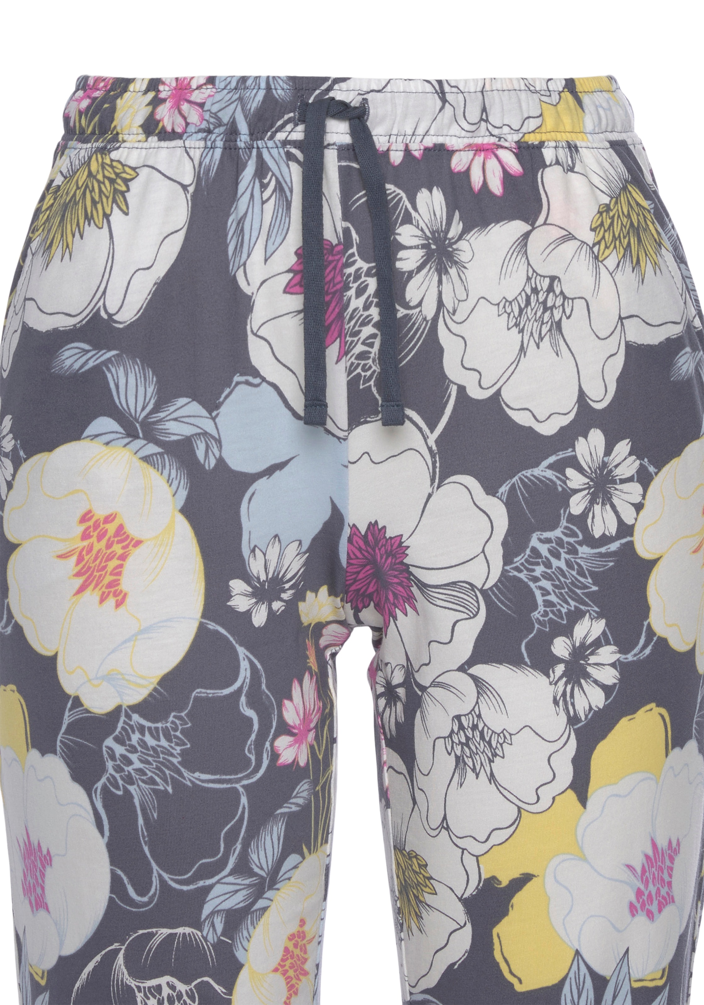 Vivance Dreams Pyjama, (2 tlg.), in schönem Muster