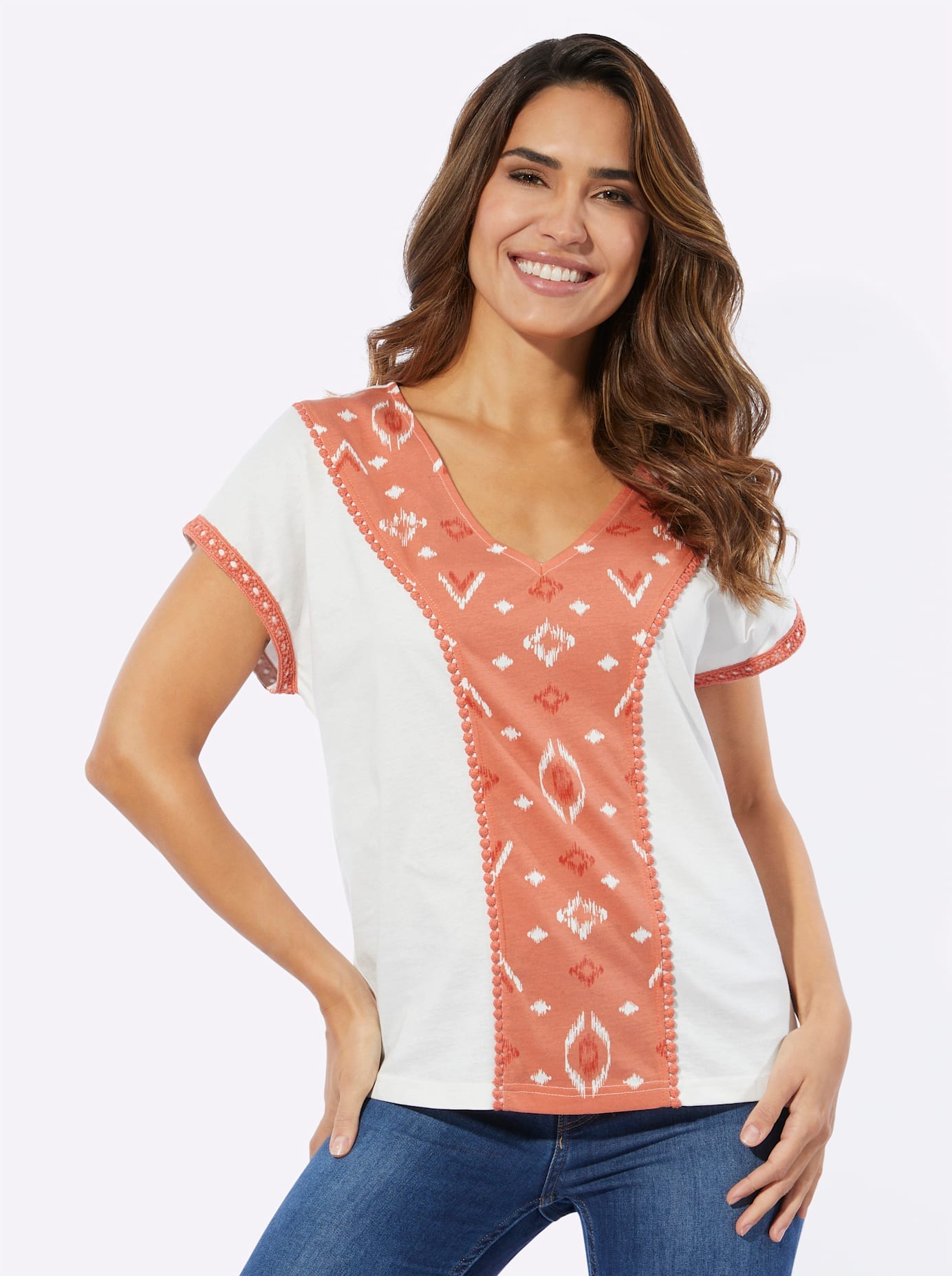 Classic Basics V-Shirt "V-Shirt" 1 Stk. tlg. günstig online kaufen