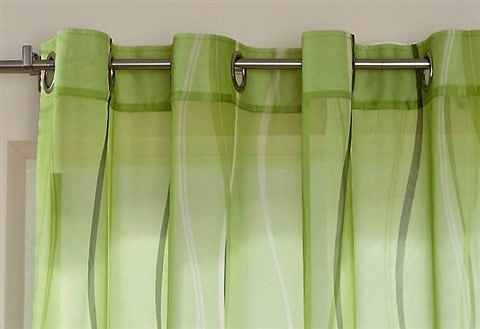 my home Gardine »Dimona«, Voile, Polyester BAUR transparent, 2er-Set, St.), (2 