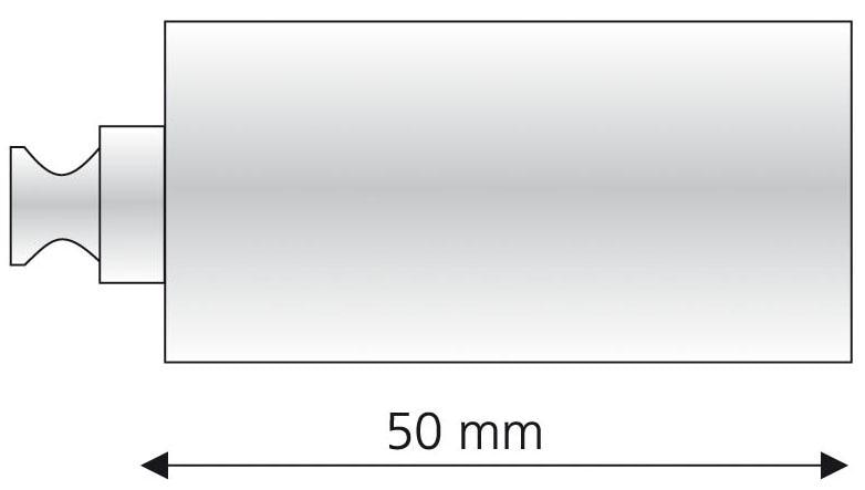 Liedeco Trägerverlängerung, mm bestellen St.), für 20 Gardinenstangen (1 BAUR | Ø