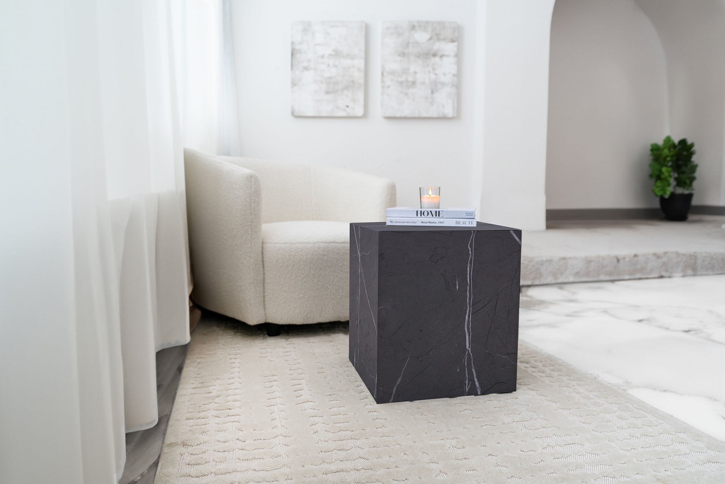 Kayoom Beistelltisch "Cuboid 225, TOPSELLER, modernes Design, robuste Konst günstig online kaufen