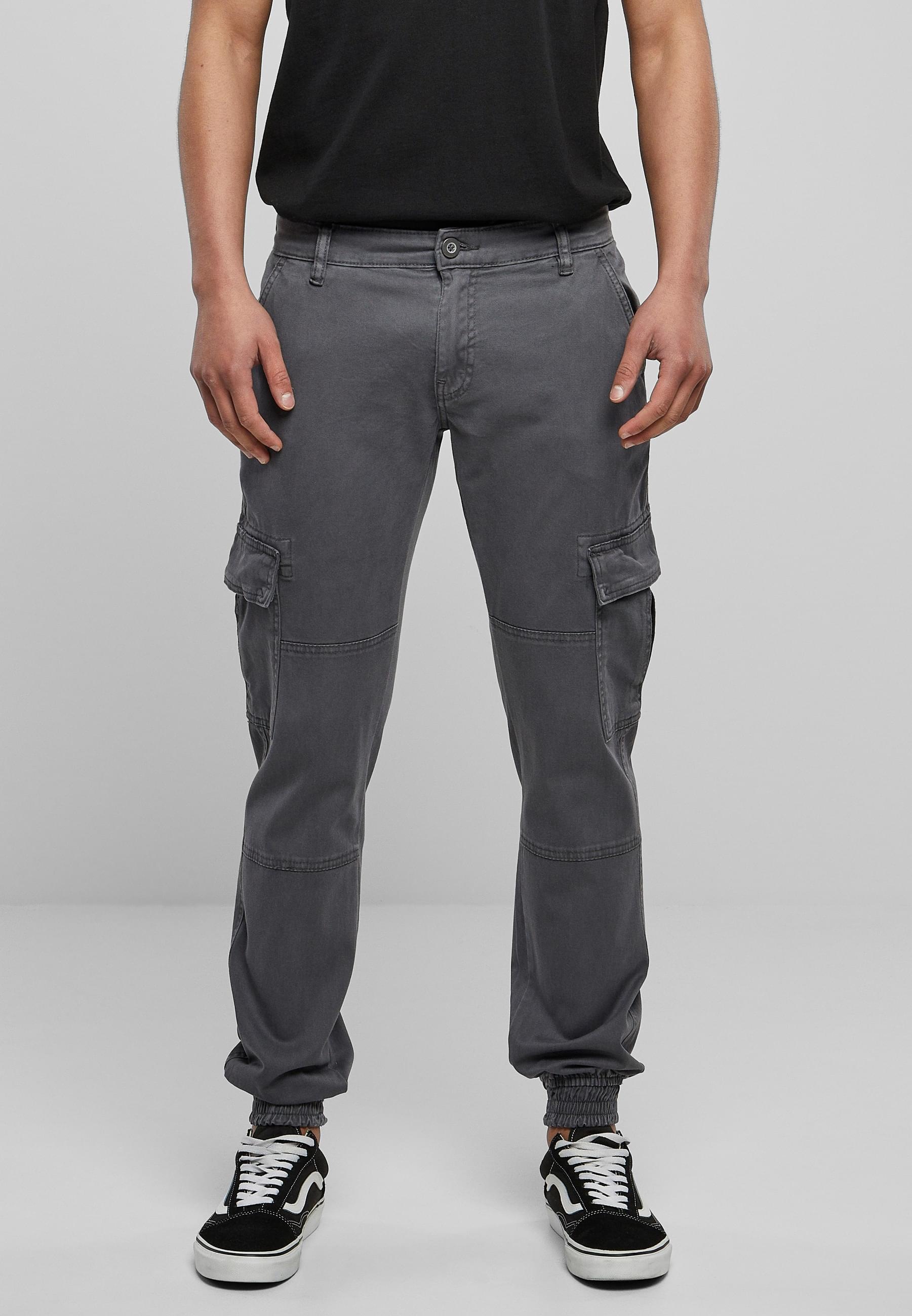 URBAN CLASSICS Cargohose »Urban Classics Herren Washed Cargo Twill Jogging Pants«, (1 tlg.)