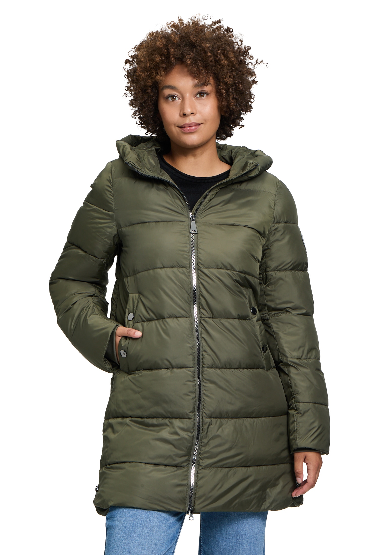 Cartoon Outdoorjacke "Cartoon Outdoorjacke mit Kapuze", mit Kapuze günstig online kaufen