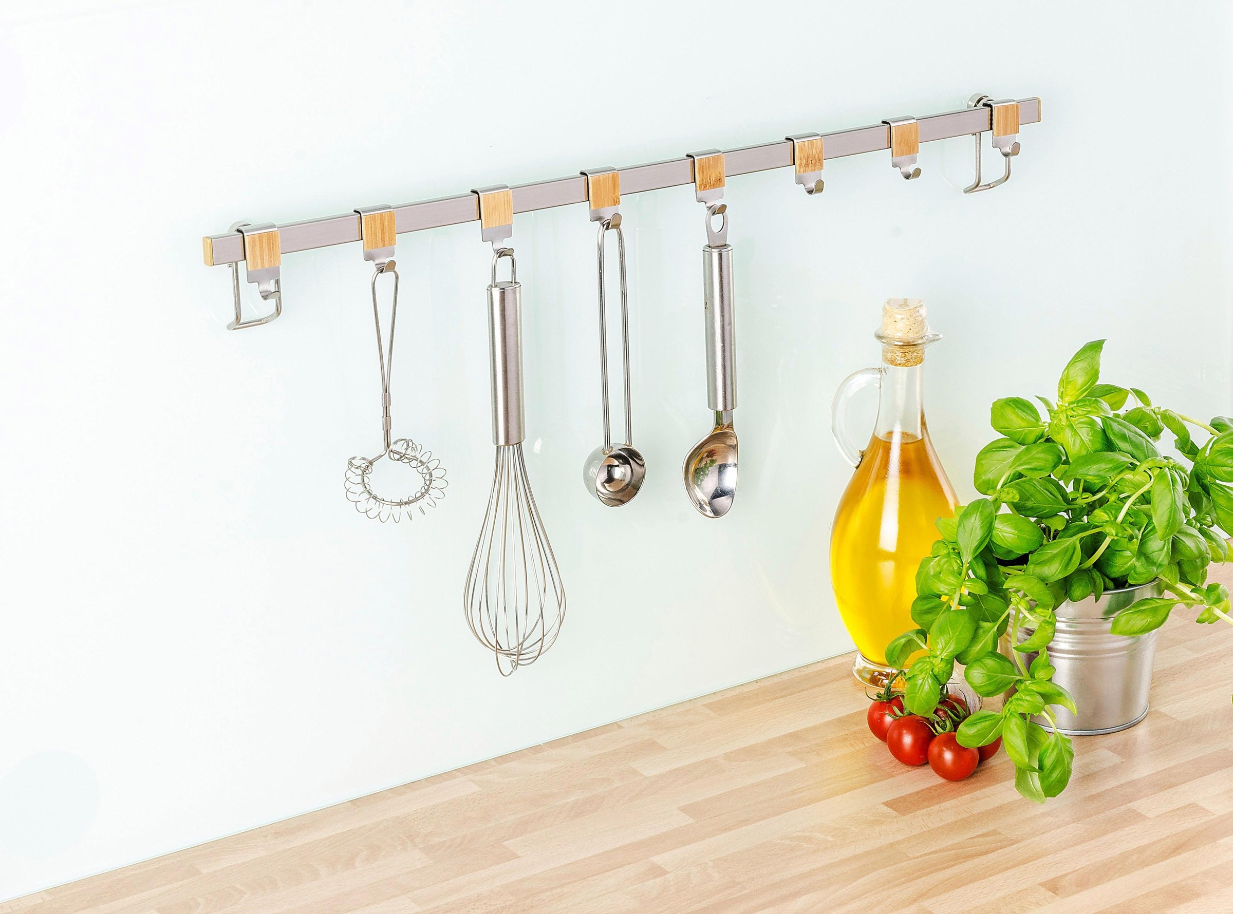 WENKO Hakenleiste »Premium«, Länge 60 cm, Vacuum-Loc Befestigungssystem