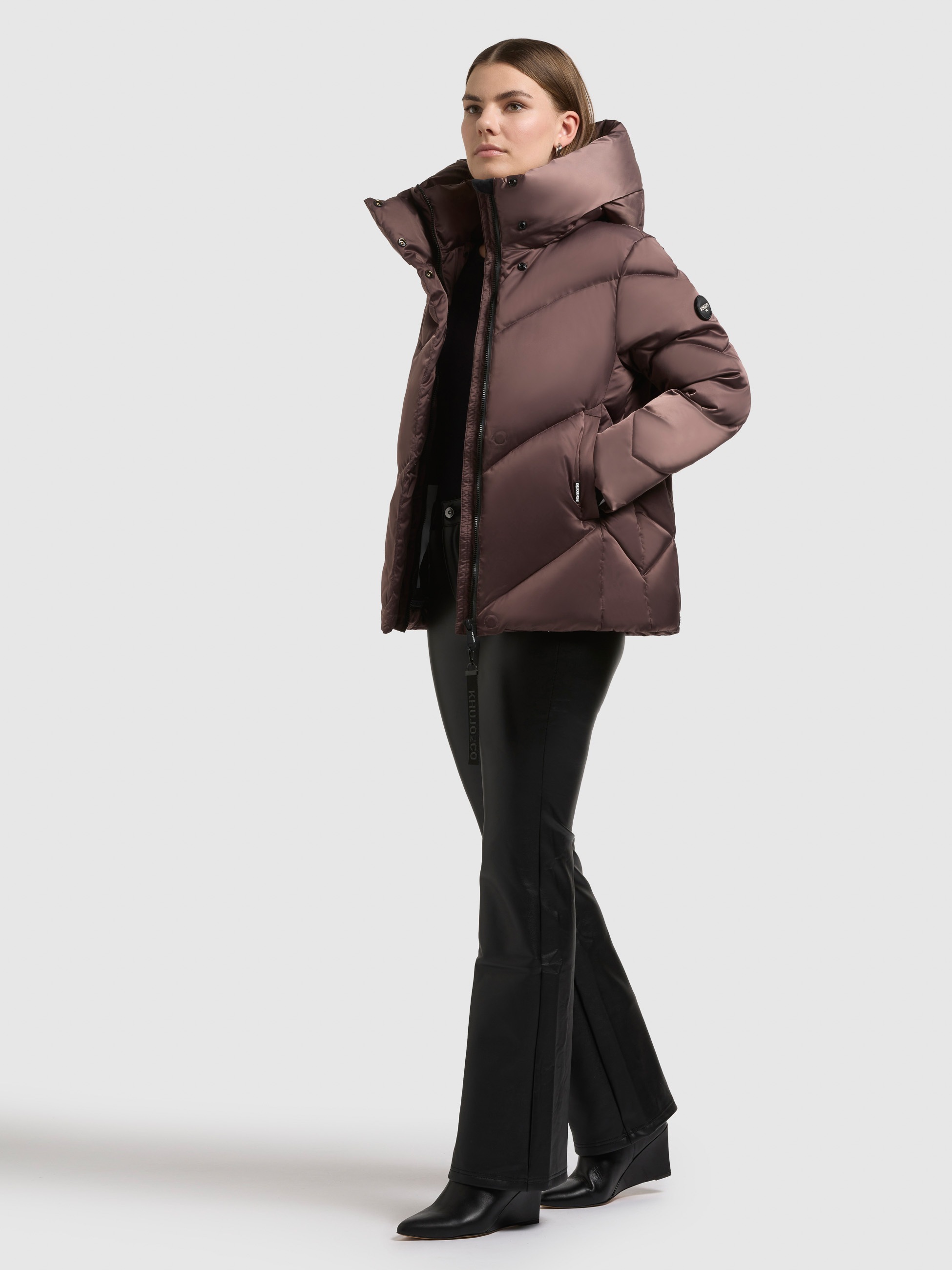 khujo Steppjacke »OLSA2« mit Kapuze