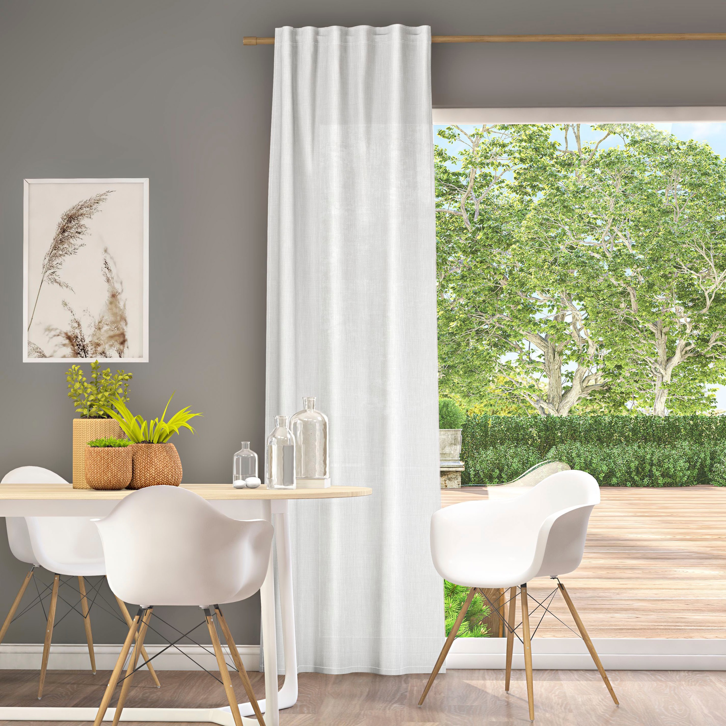 Neutex for you Vorhang "Mara-ECO" Multifunktionsband 1 Stk. tlg. günstig online kaufen