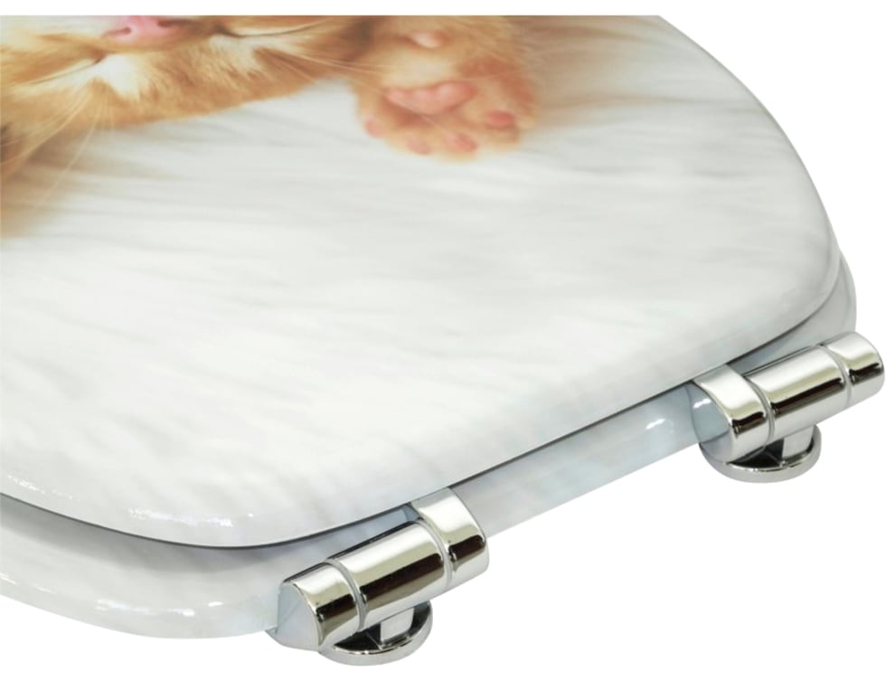 Sanilo Badaccessoire-Set »Lilly«, (Komplett-Set, 3 tlg.), bestehend aus WC-Sitz, Badteppich und Waschbeckenstöpsel