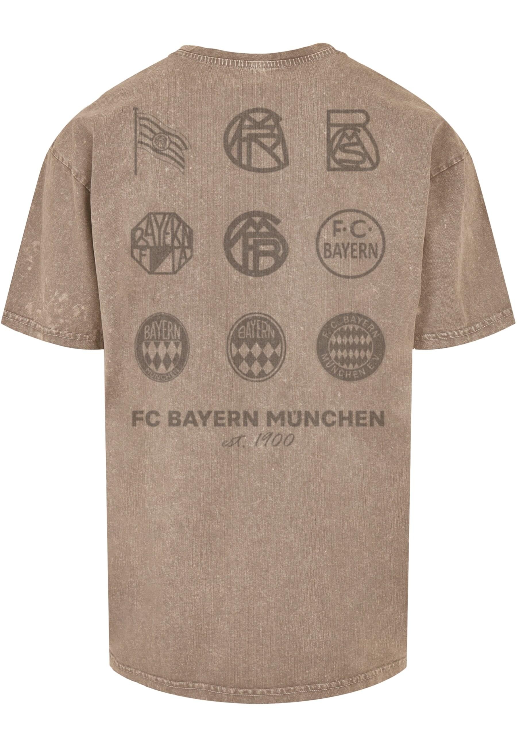 Merchcode T-Shirt "Merchcode Herren Logo History 2 Acid Washed Heavy Oversi günstig online kaufen
