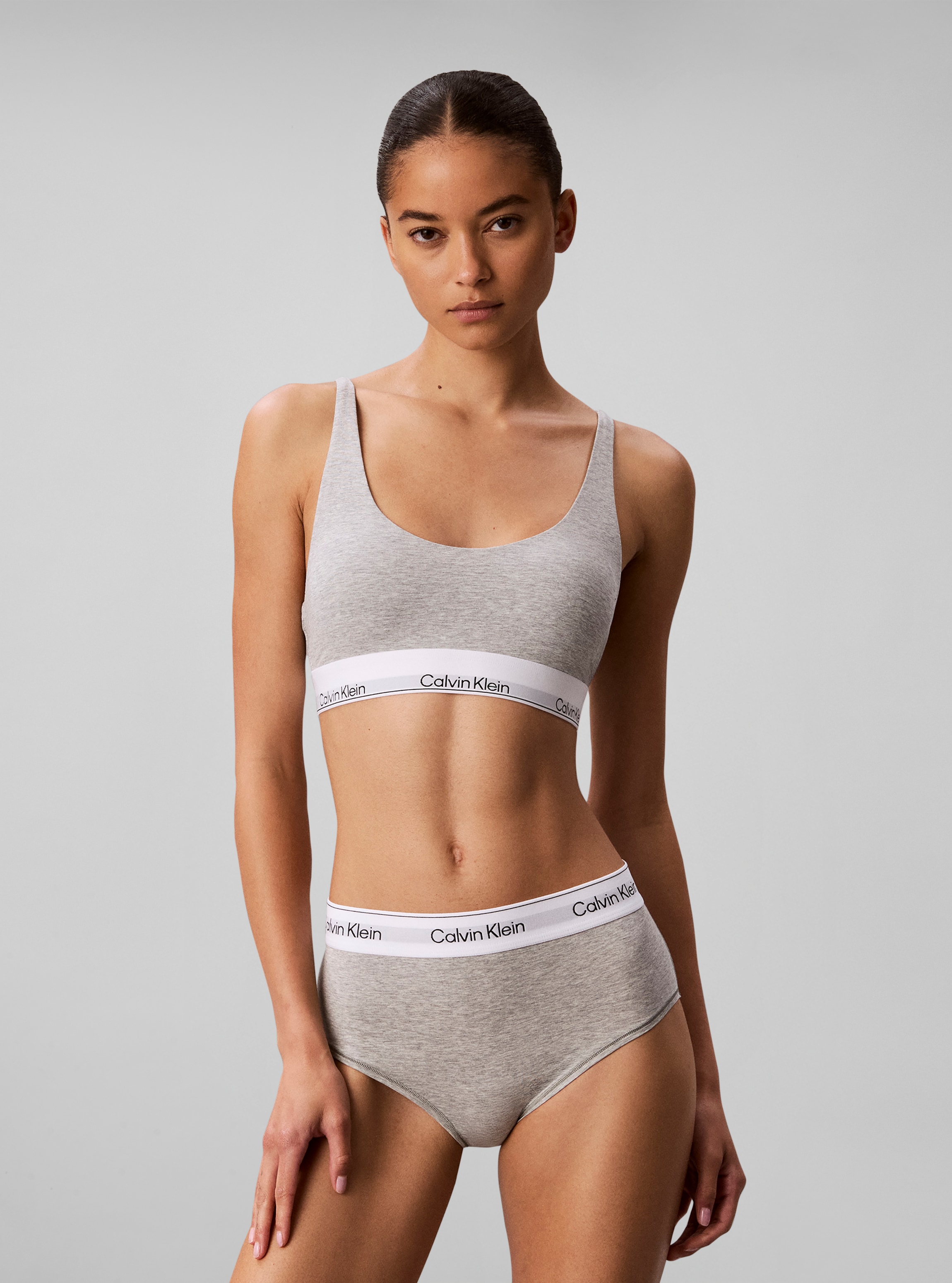 Calvin Klein Underwear High-Waist-Hipster »HIGH WAIST HIPSTER« mit elastischem Bund mit Logoschriftzug