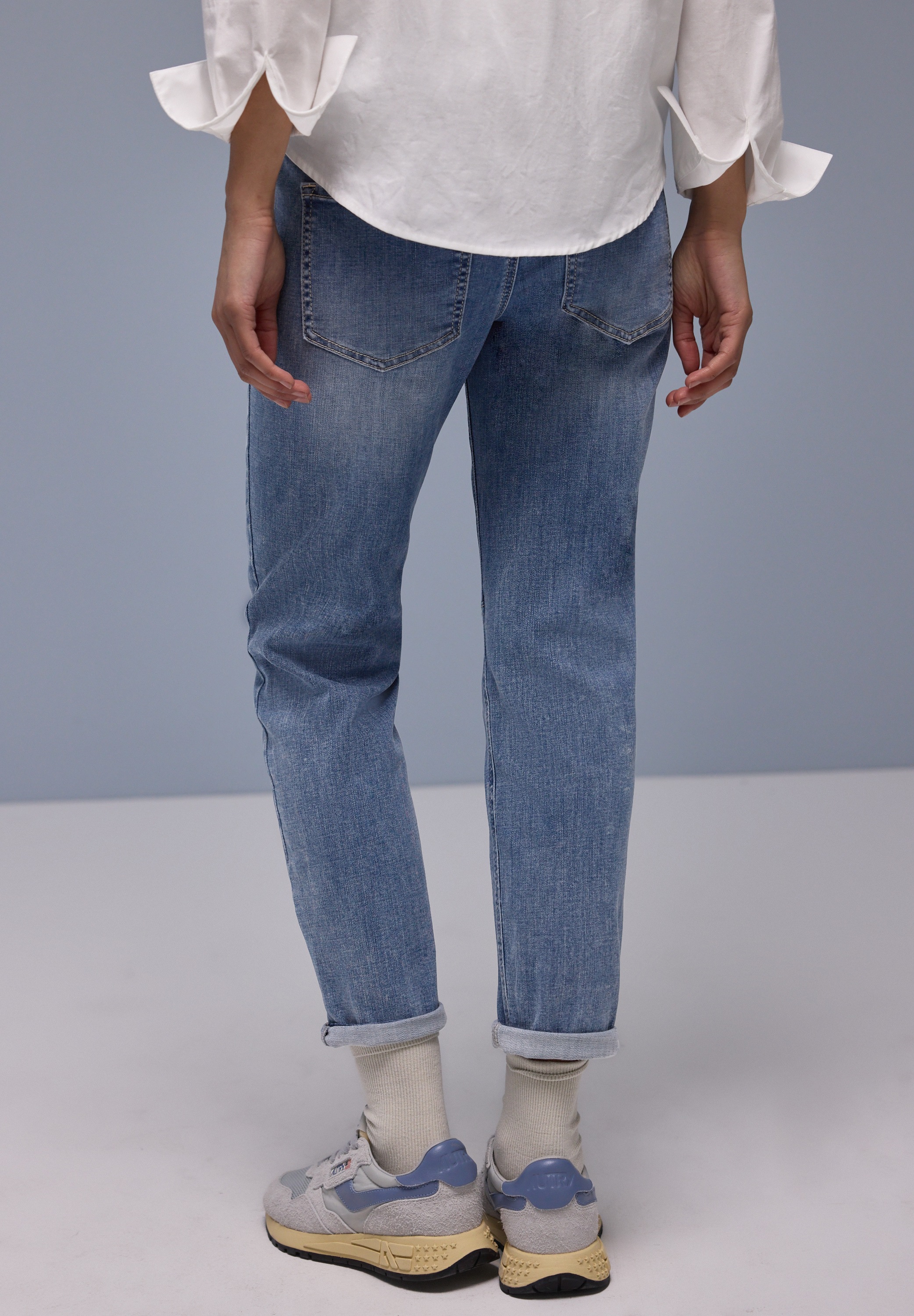 STREET ONE Loose-fit-Jeans "Style Charlie Boyfriend" im 5-Pocket-Style und günstig online kaufen