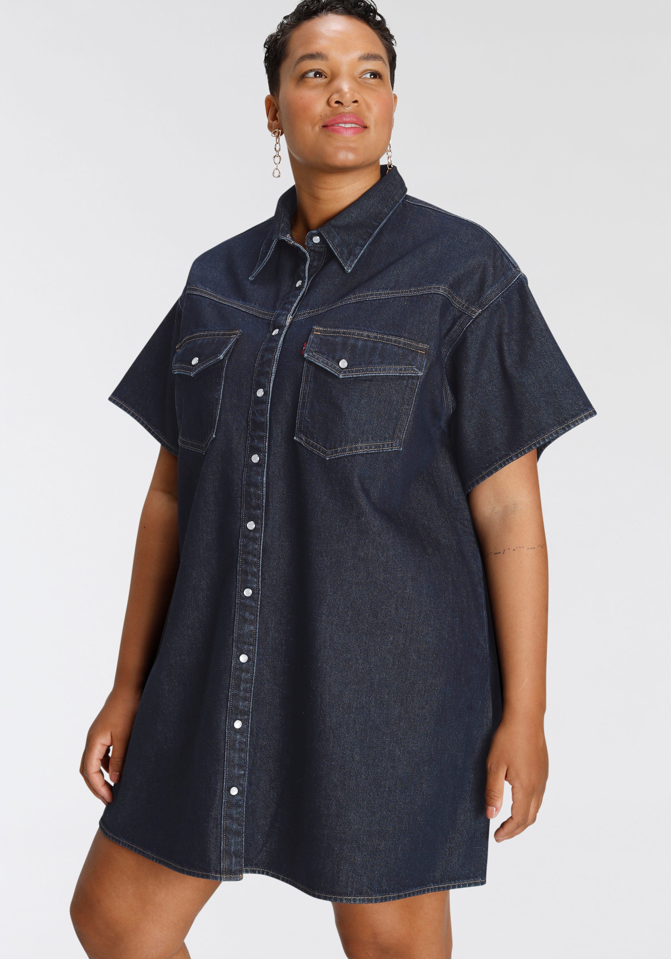 Levi's® Plus Jeanskleid