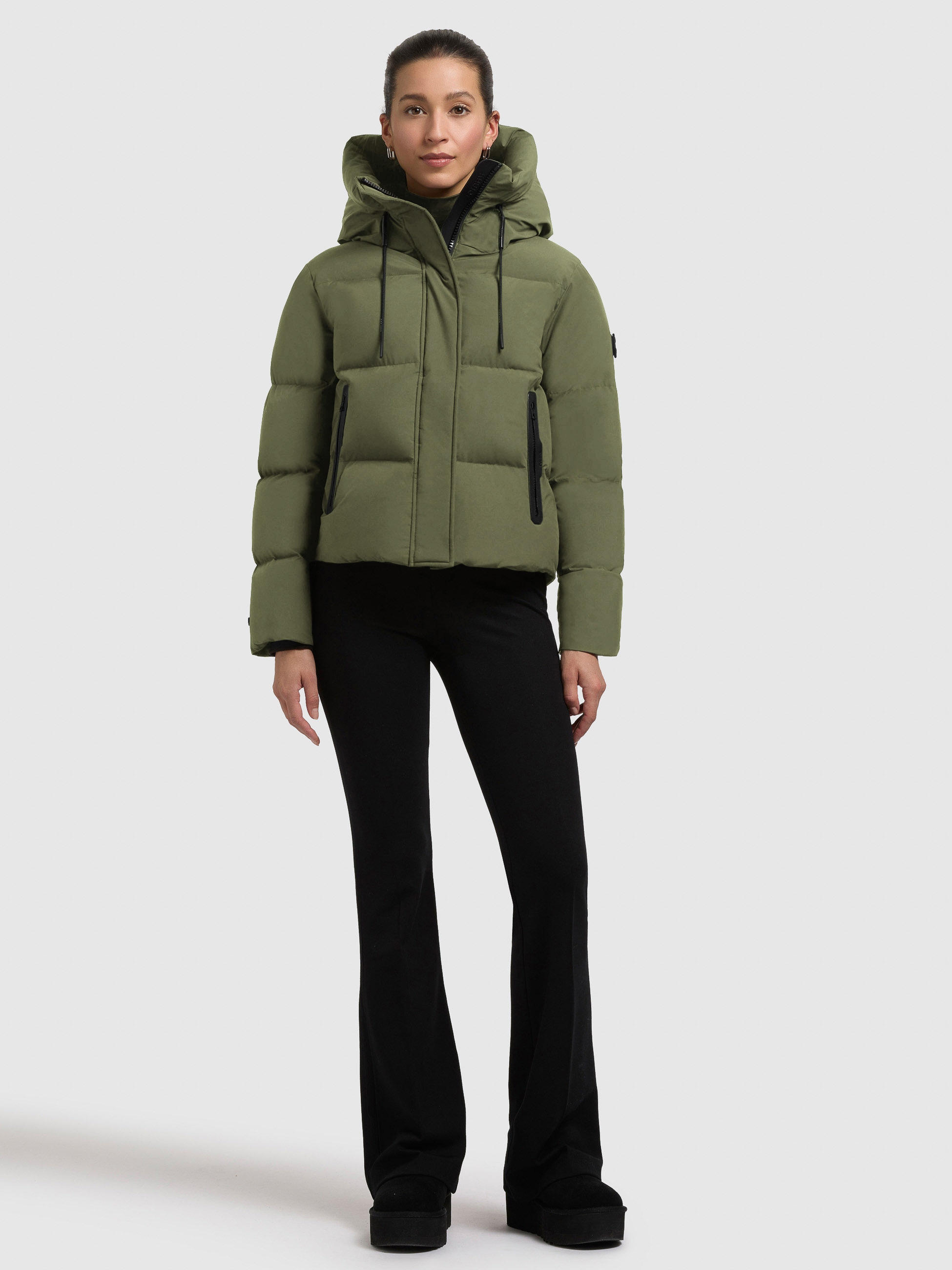 khujo Steppjacke »ENITS MATT« mit Kapuze