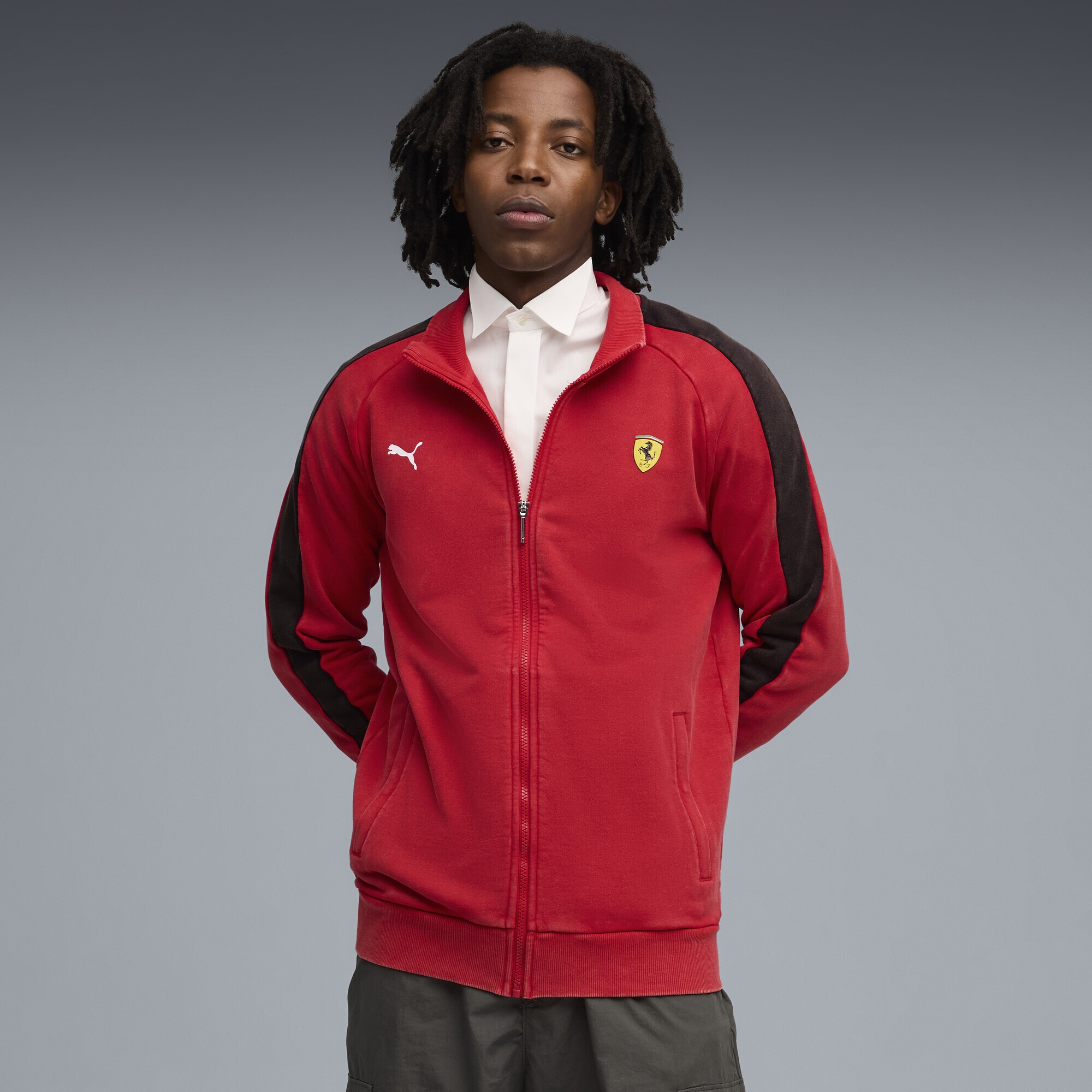PUMA Sweatjacke "Scuderia Ferrari T7 Jacke Herren" günstig online kaufen