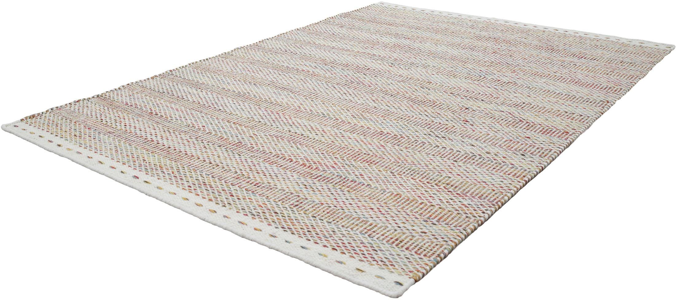 Obsession Wollteppich »My Jaipur 333«, rechteckig, Handweb Teppich, reine Wolle, handgewebt