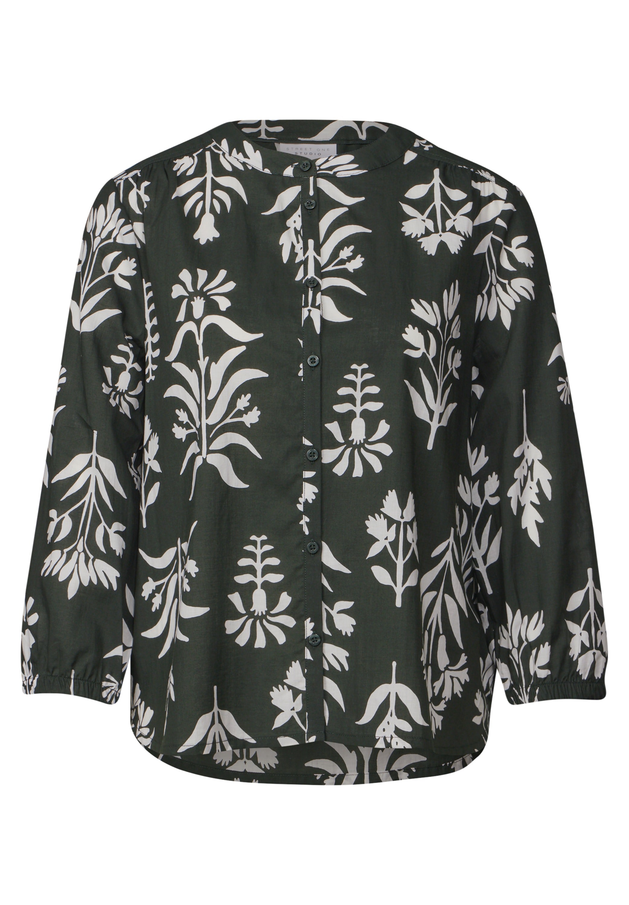 STREET ONE STUDIO Klassische Bluse, aus reiner Baumwolle