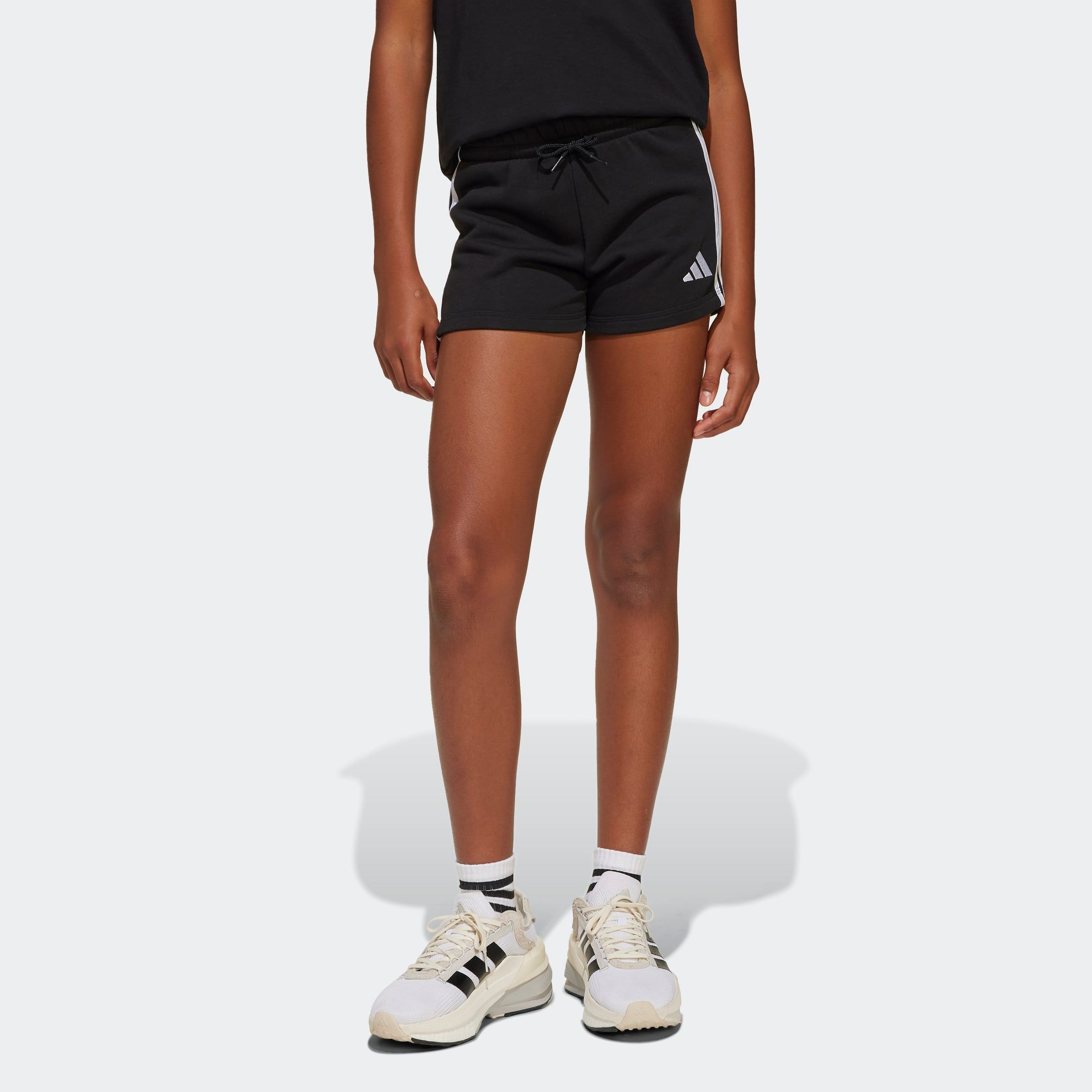 adidas Sportswear Shorts "JG 3S FT SH 280" für Kinder und Teens, sportlicher Look mit 3-Streifen