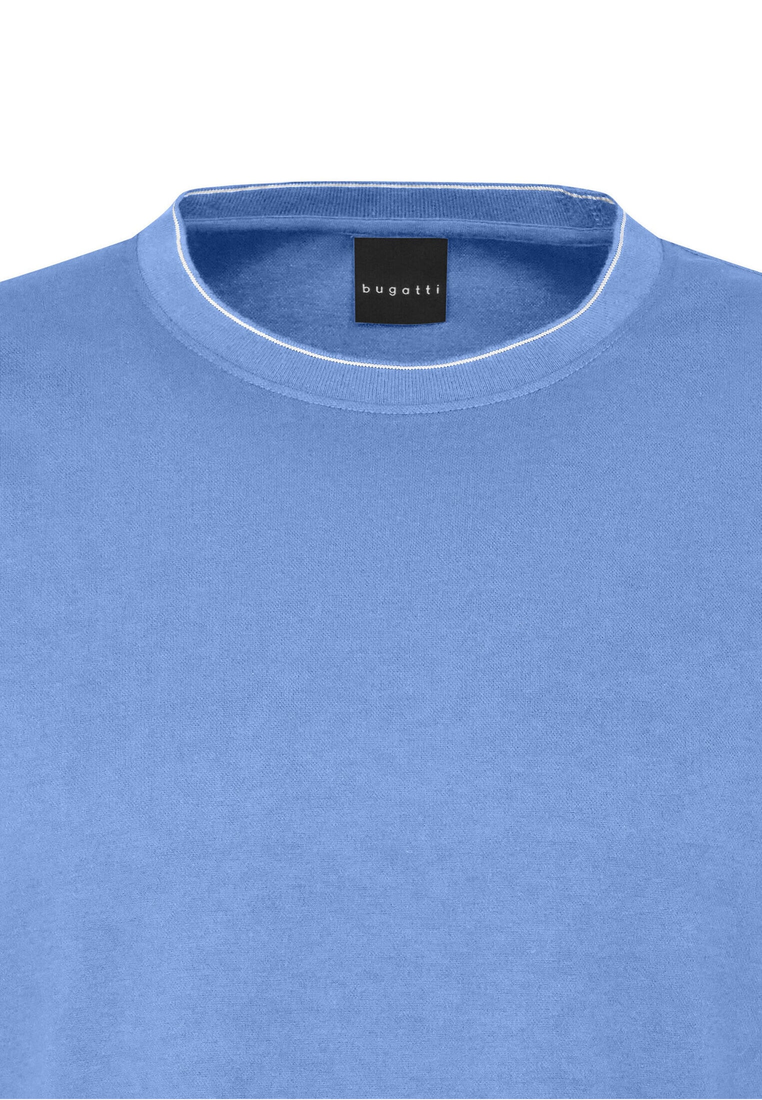 bugatti T-Shirt, aus Baumwoll-Mischung