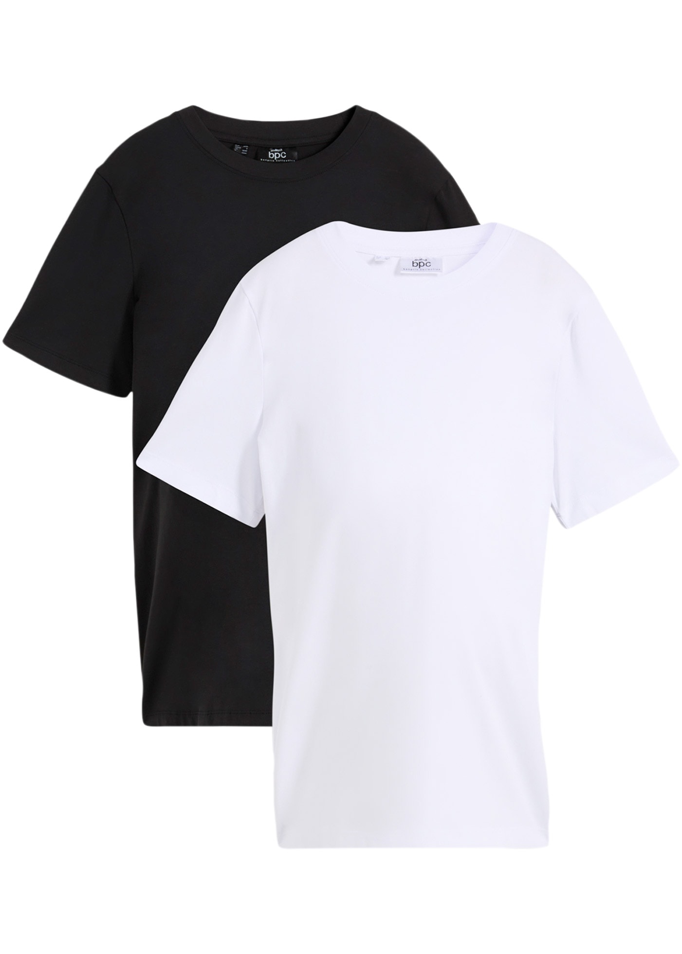 bonprix Umstandsshirt Packung, 2er, 2 Loose Fit Passform - perfekt für die Schwangerschaft