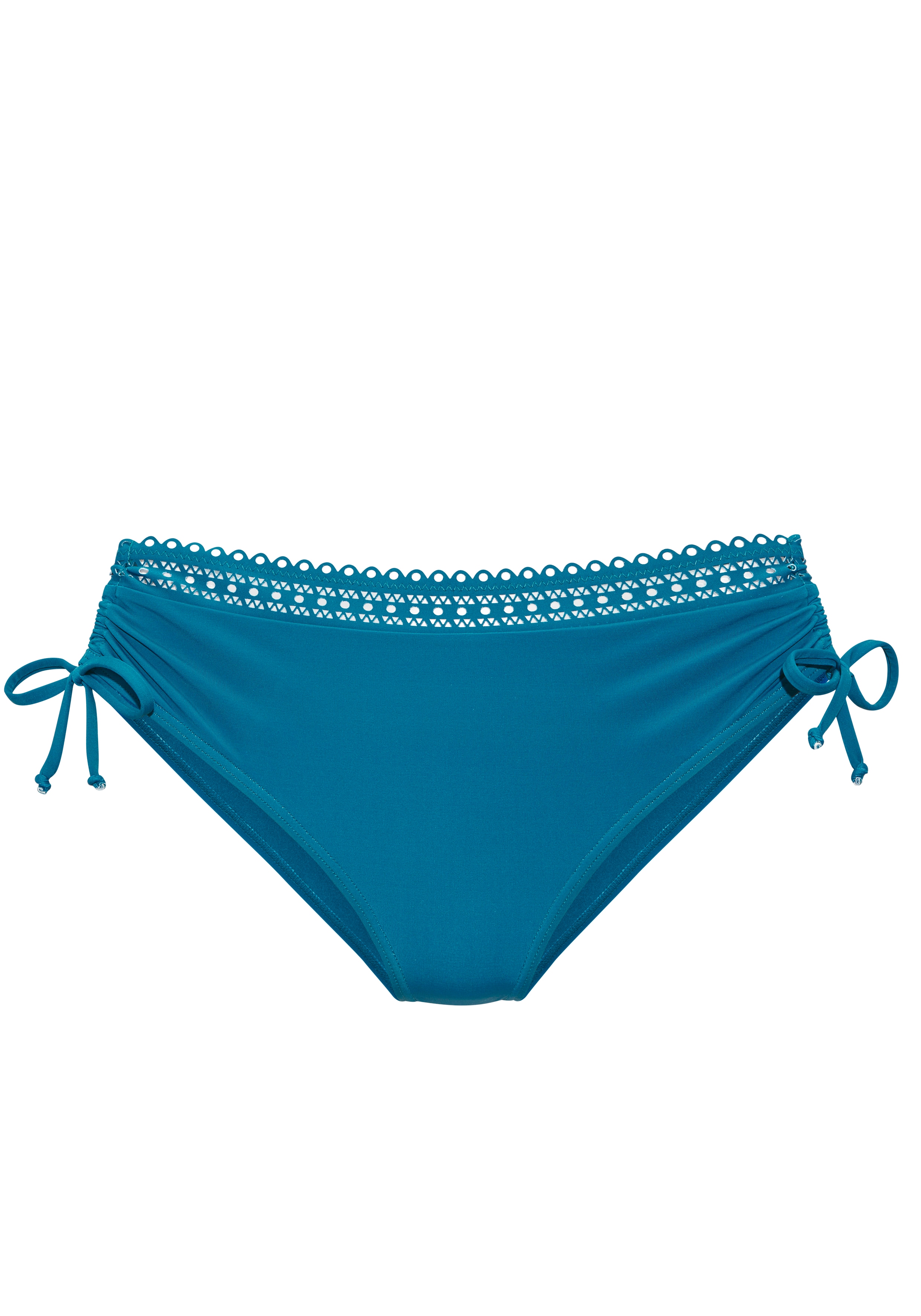 s.Oliver Bikini-Hose "Aiko" mit Häkeloptik