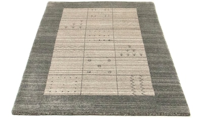morgenland Wollteppich »Vintage Teppich handgeknüpft grau«, rechteckig, 8 mm Höhe,... kaufen