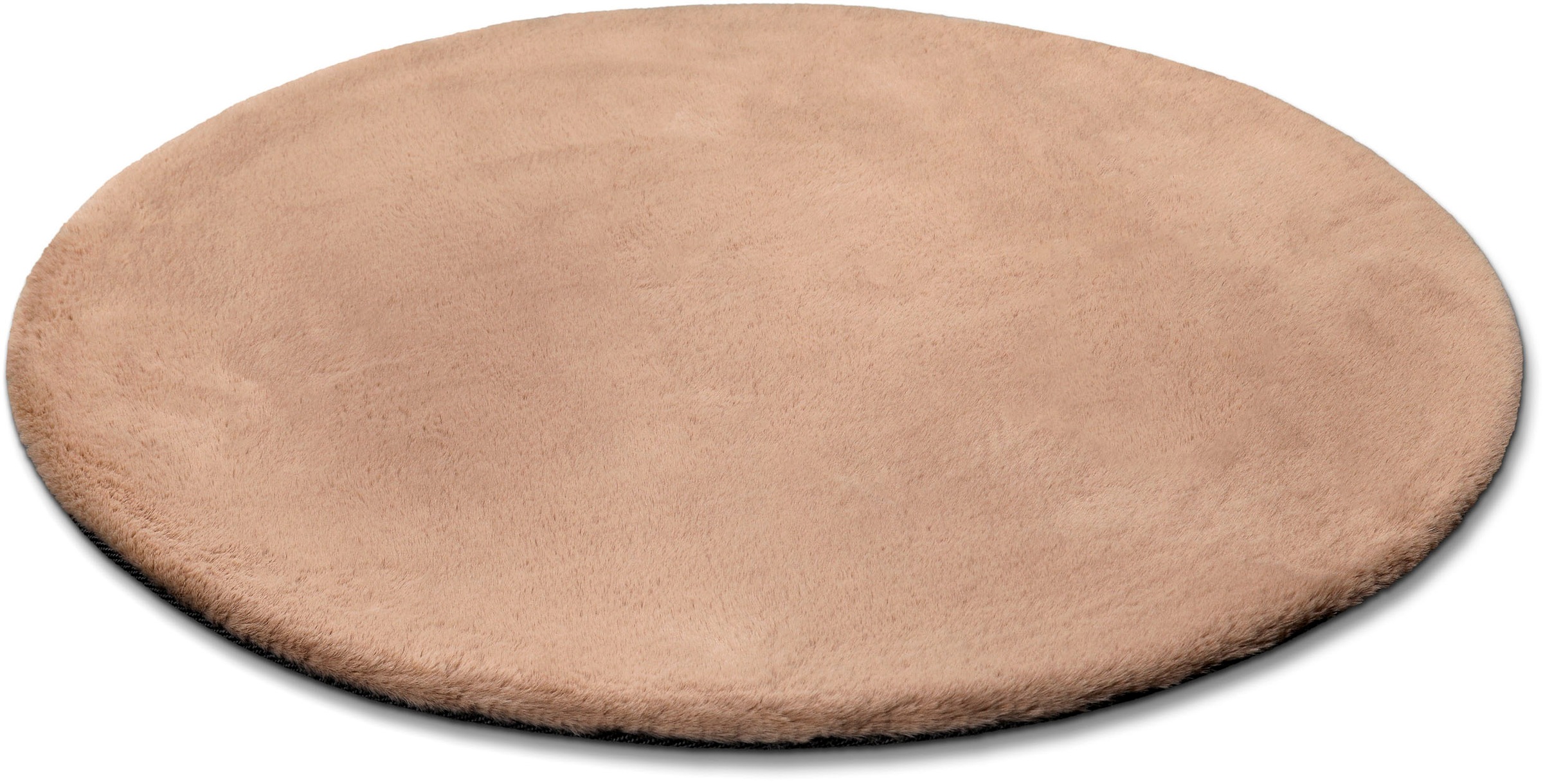 Esprit Alice ESP-4377 Round Shag Rug Powder Rose 200cm 3