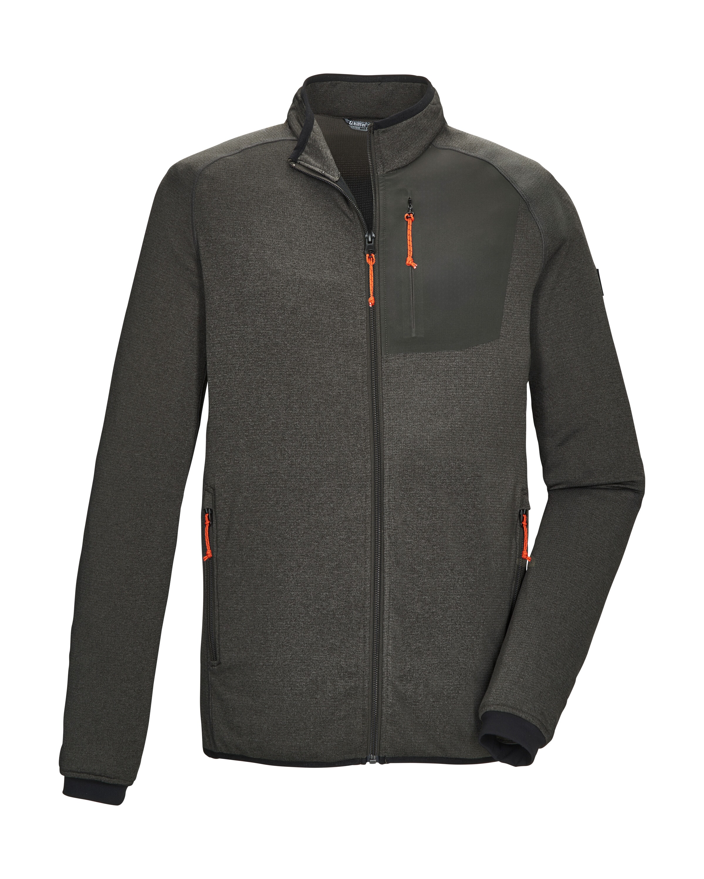 Killtec Strickjacke »KSW 128 MN FLX JCKT« Powerstretchjacke, hoher Tragekomfort, Zipper-Taschen, Kinnschutz