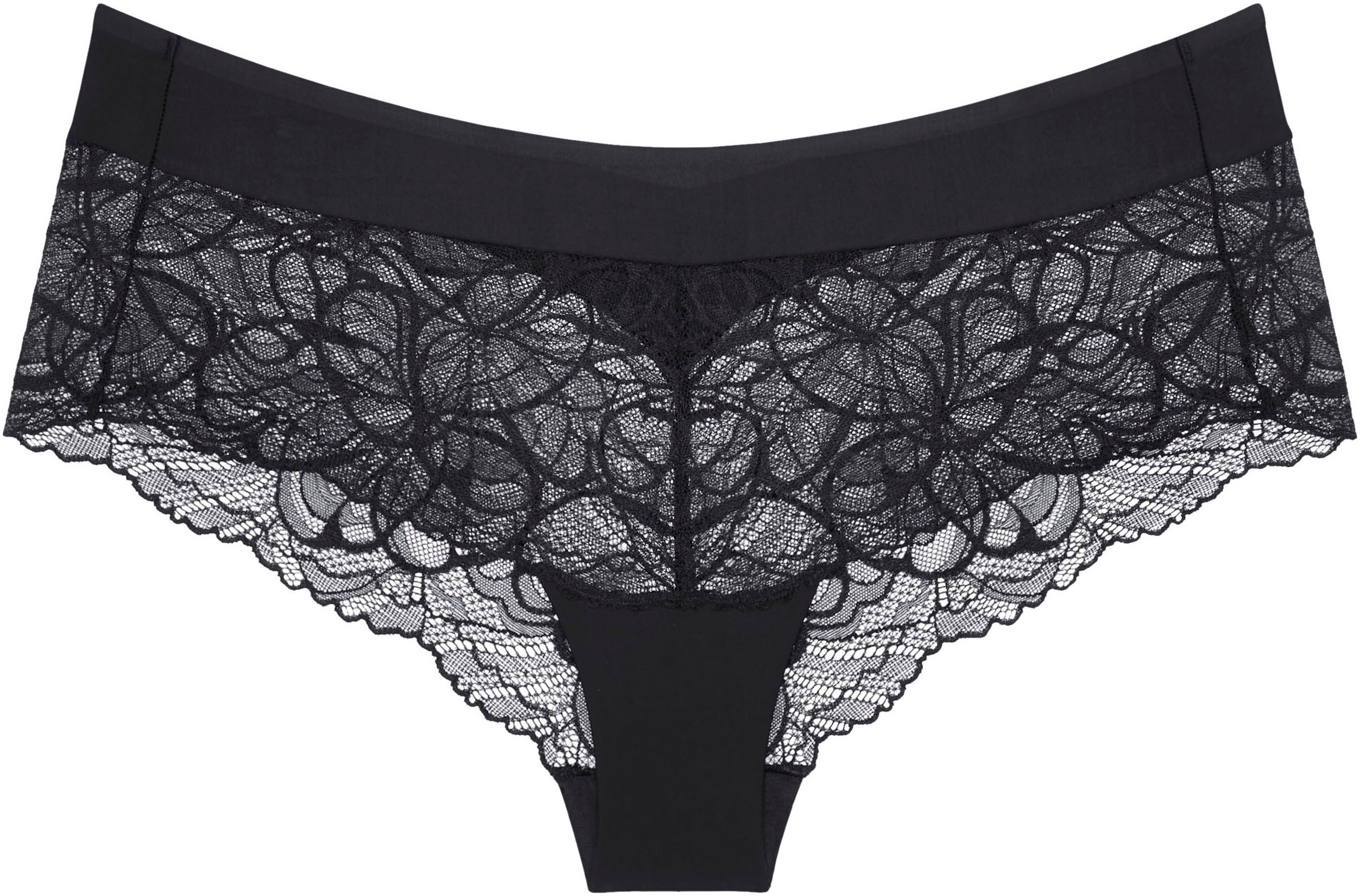 Triumph Panty »Body Make-Up Illusion Lace Shorty«, zarte, florale Stretch-Spitze, glatter elastischer Bund