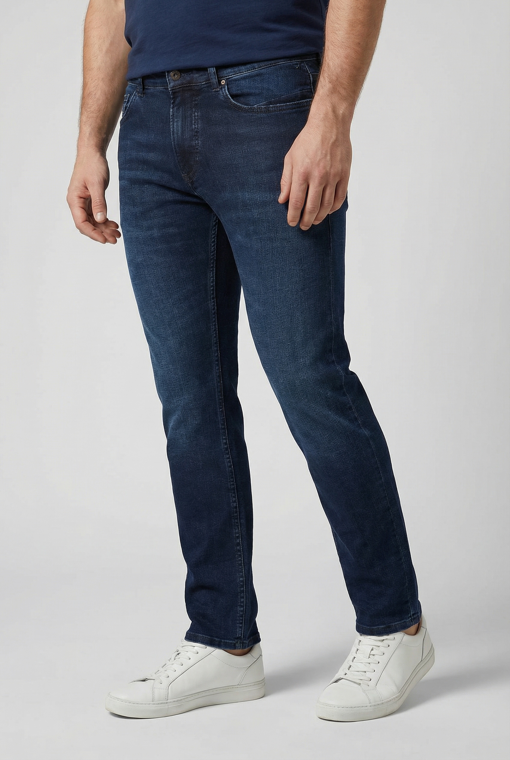 camel active 5-Pocket-Jeans "MADISON" leichter Used-Look