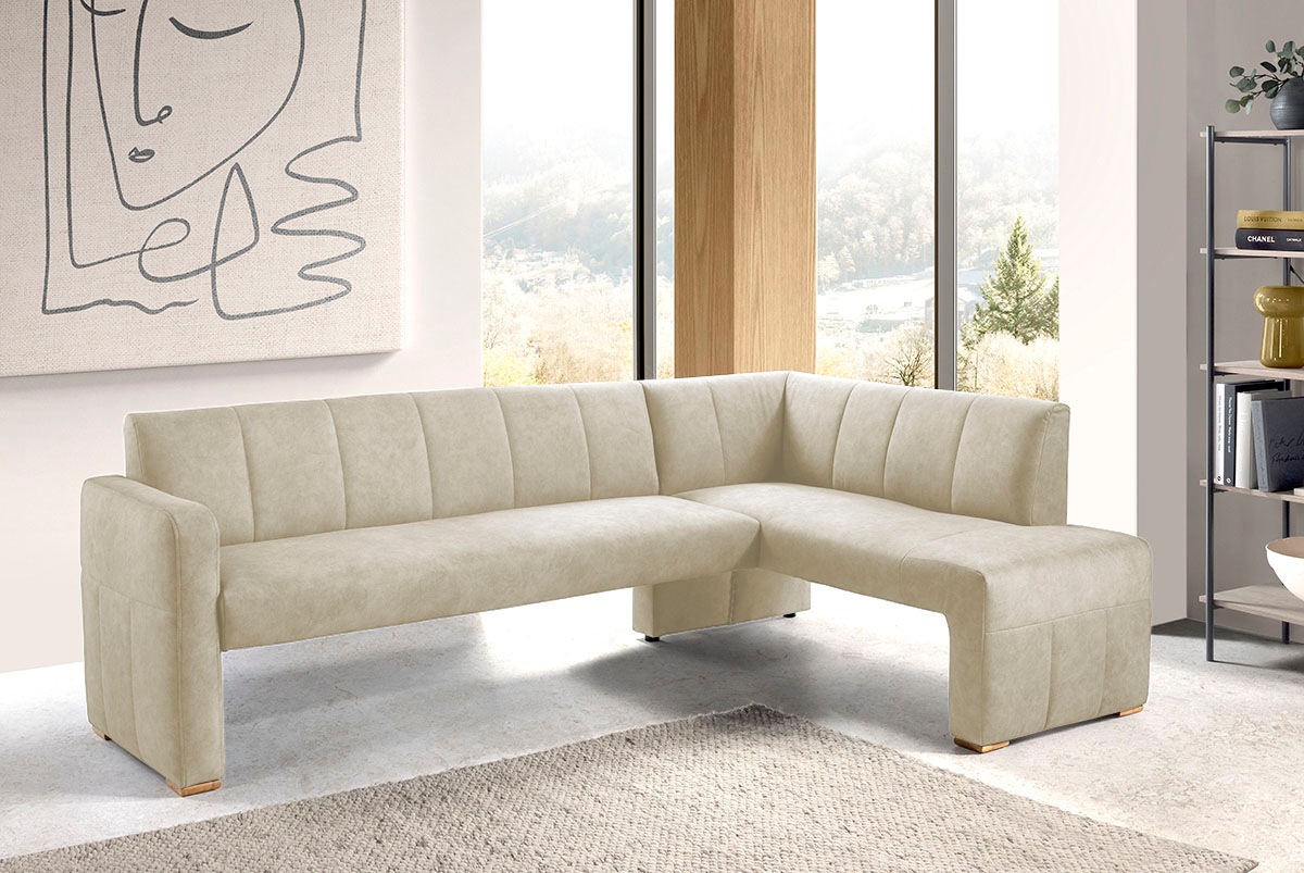 exxpo - sofa fashion Essbank elegant und modern mit hohem Sitzkomfort günstig online kaufen