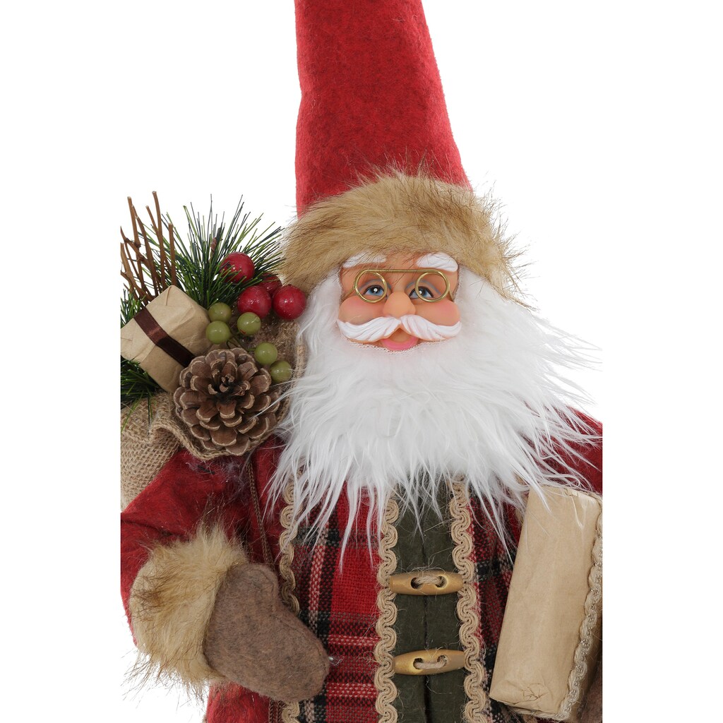RIFFELMACHER & WEINBERGER Weihnachtsmann »Santa, Weihnachtsdeko«, Höhe 45 cm