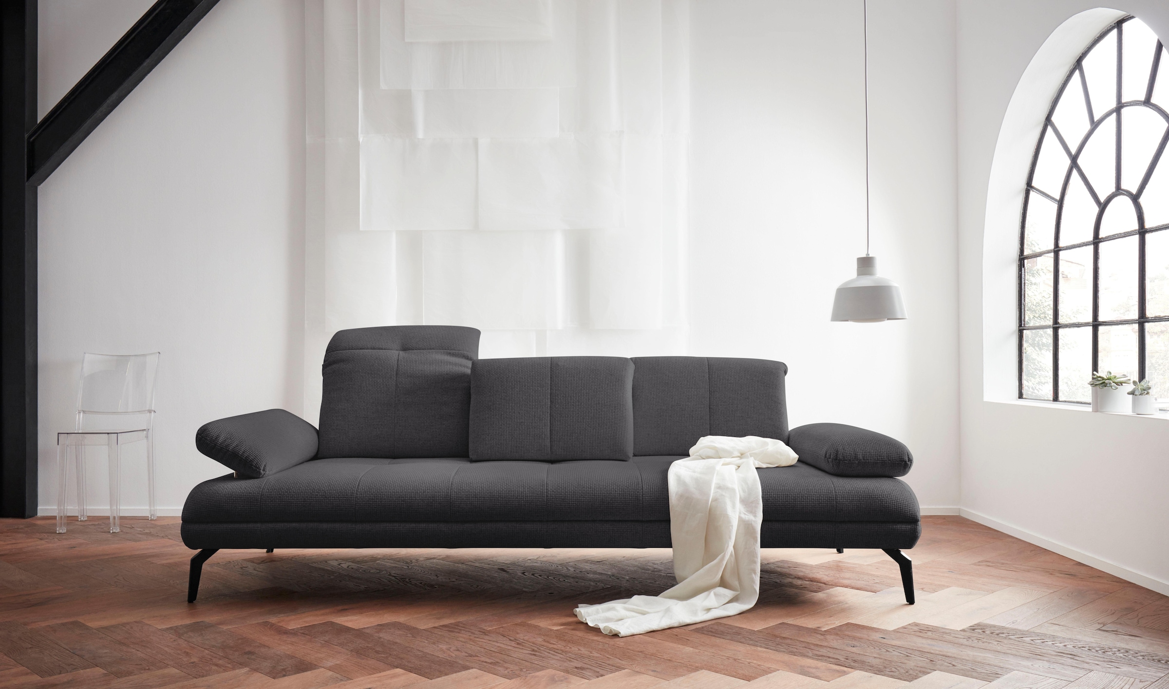 Home affaire 3-Sitzer "Stenlille Multifunktionssofa, bequem" incl. Sitztief günstig online kaufen