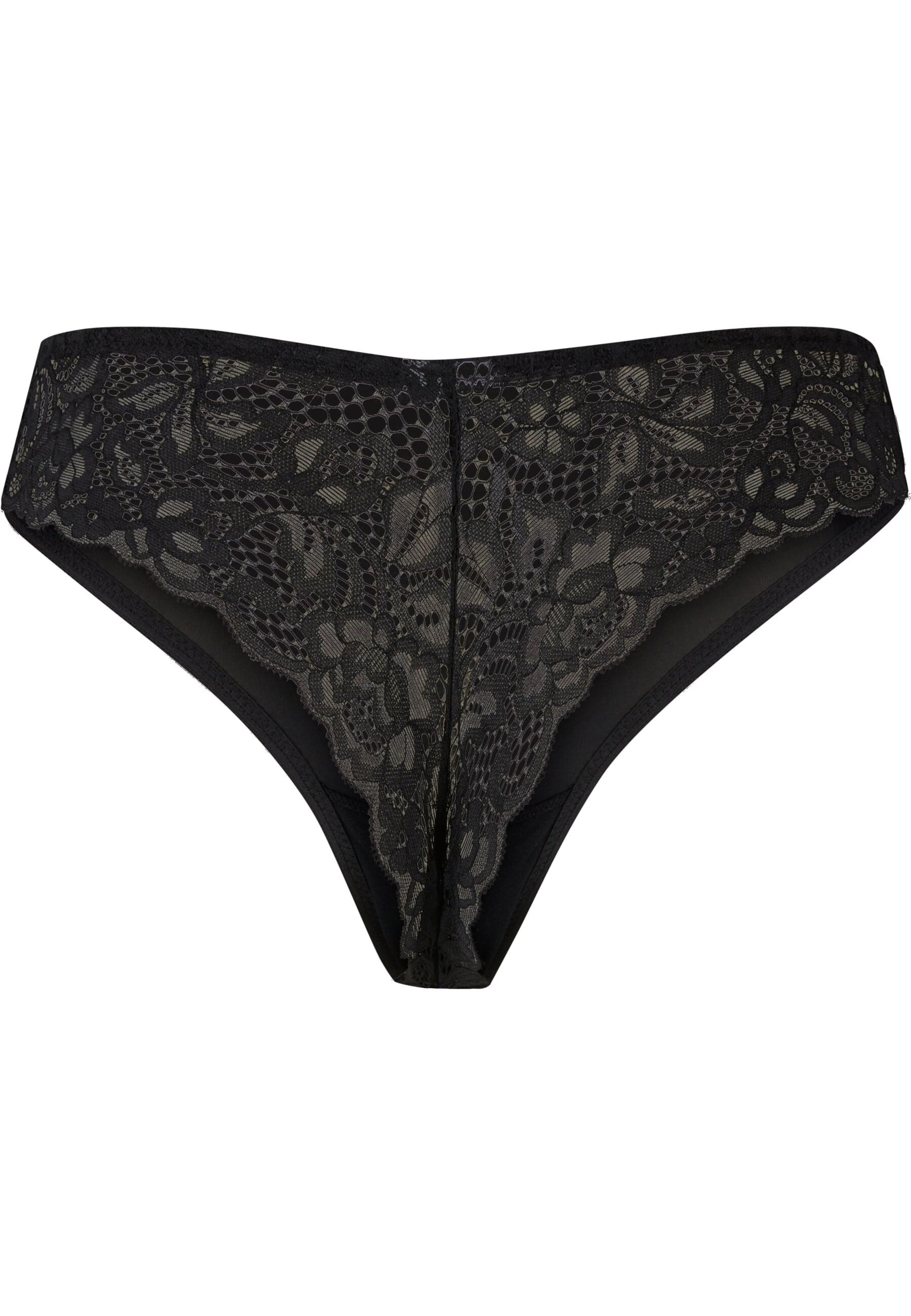 URBAN CLASSICS Panty »Urban Classics Ladies Lace Brazilian 3-Pack«