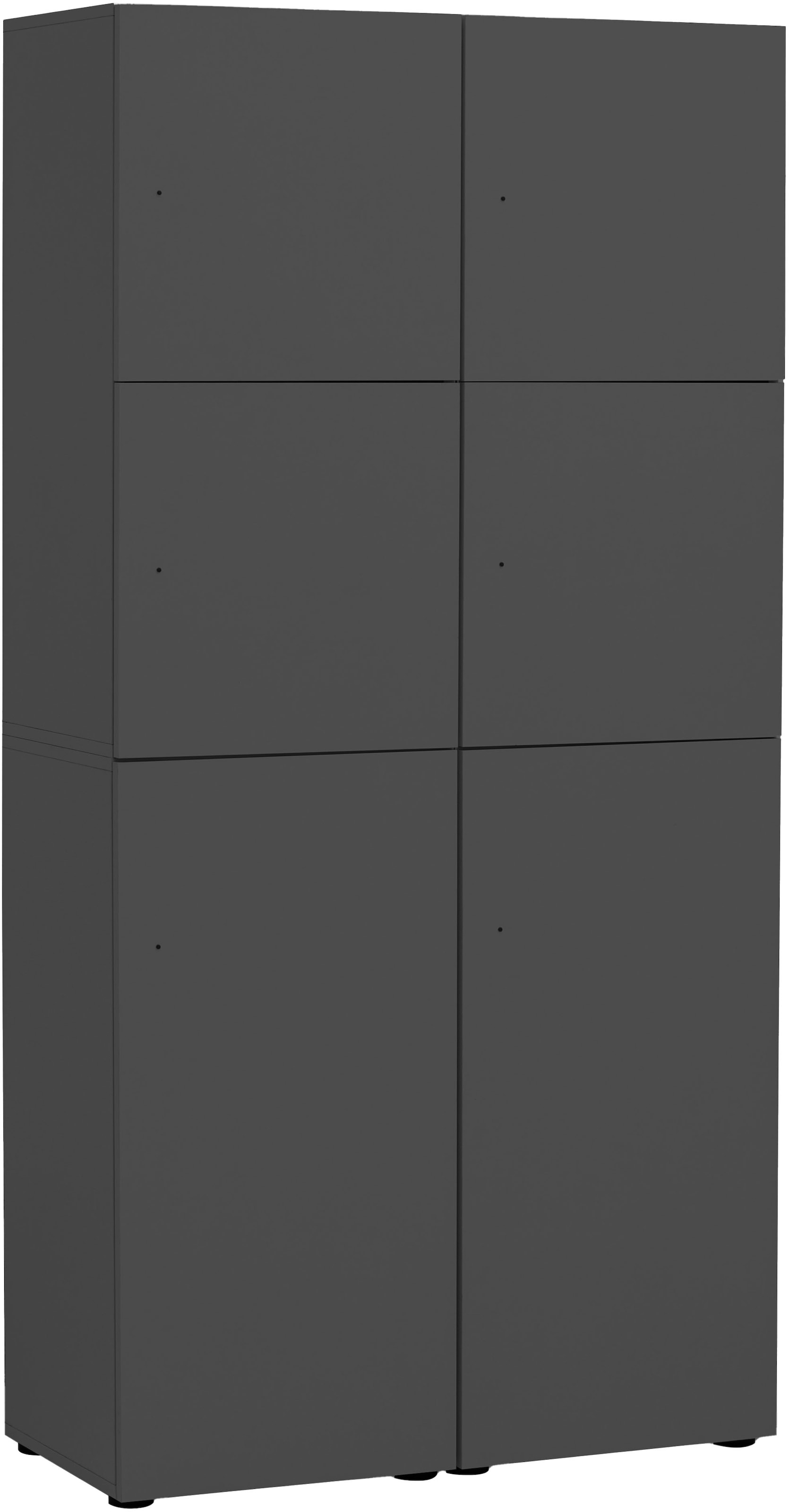 Schildmeyer Garderoben-Set "Locked Spind Schrank Set mit 4 Spinden" 4 Stk. günstig online kaufen