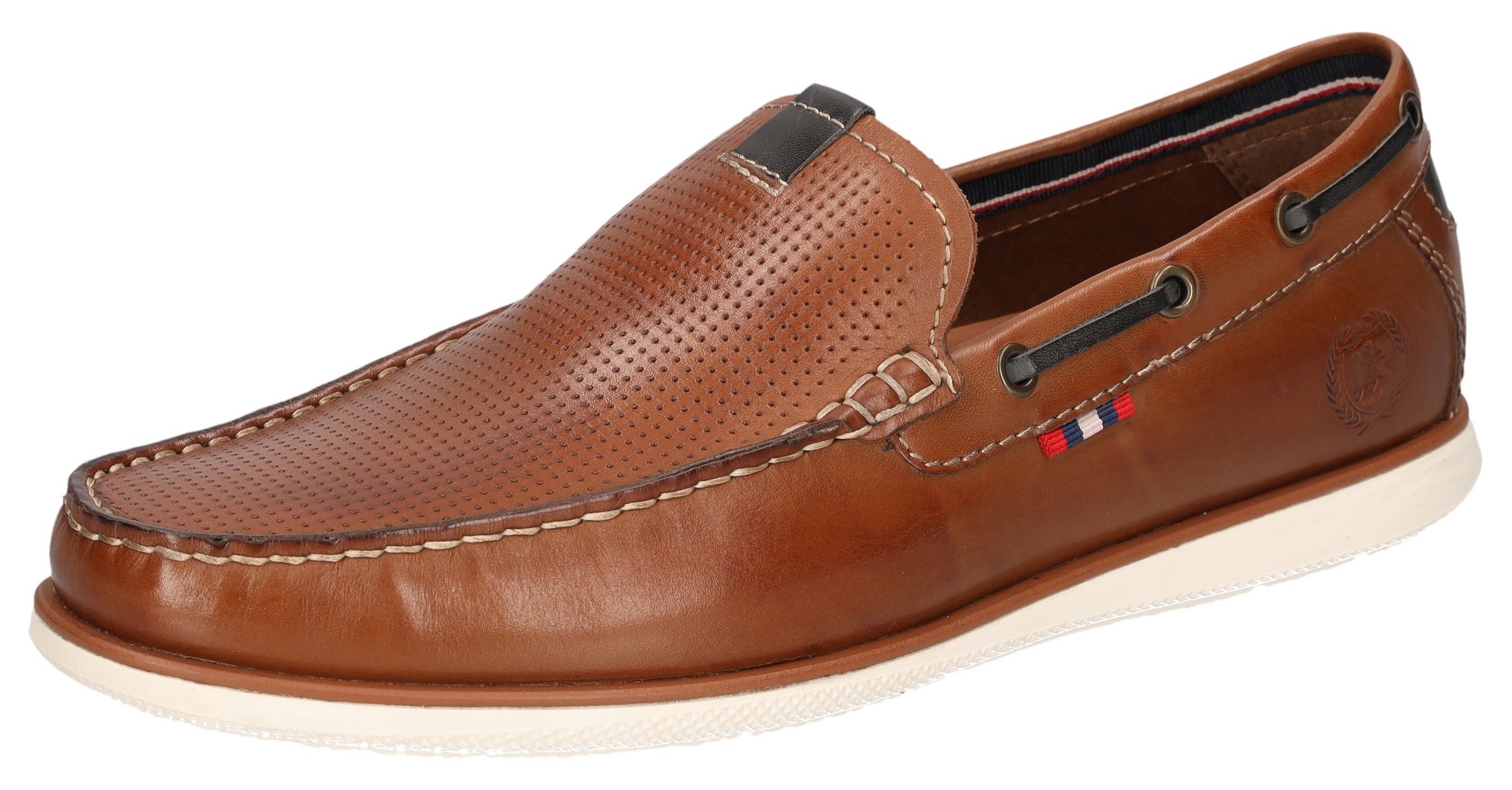 LERROS Loafer Slipper, Schlupfschuh, Mokassin, Halbschuh mit Perforation günstig online kaufen