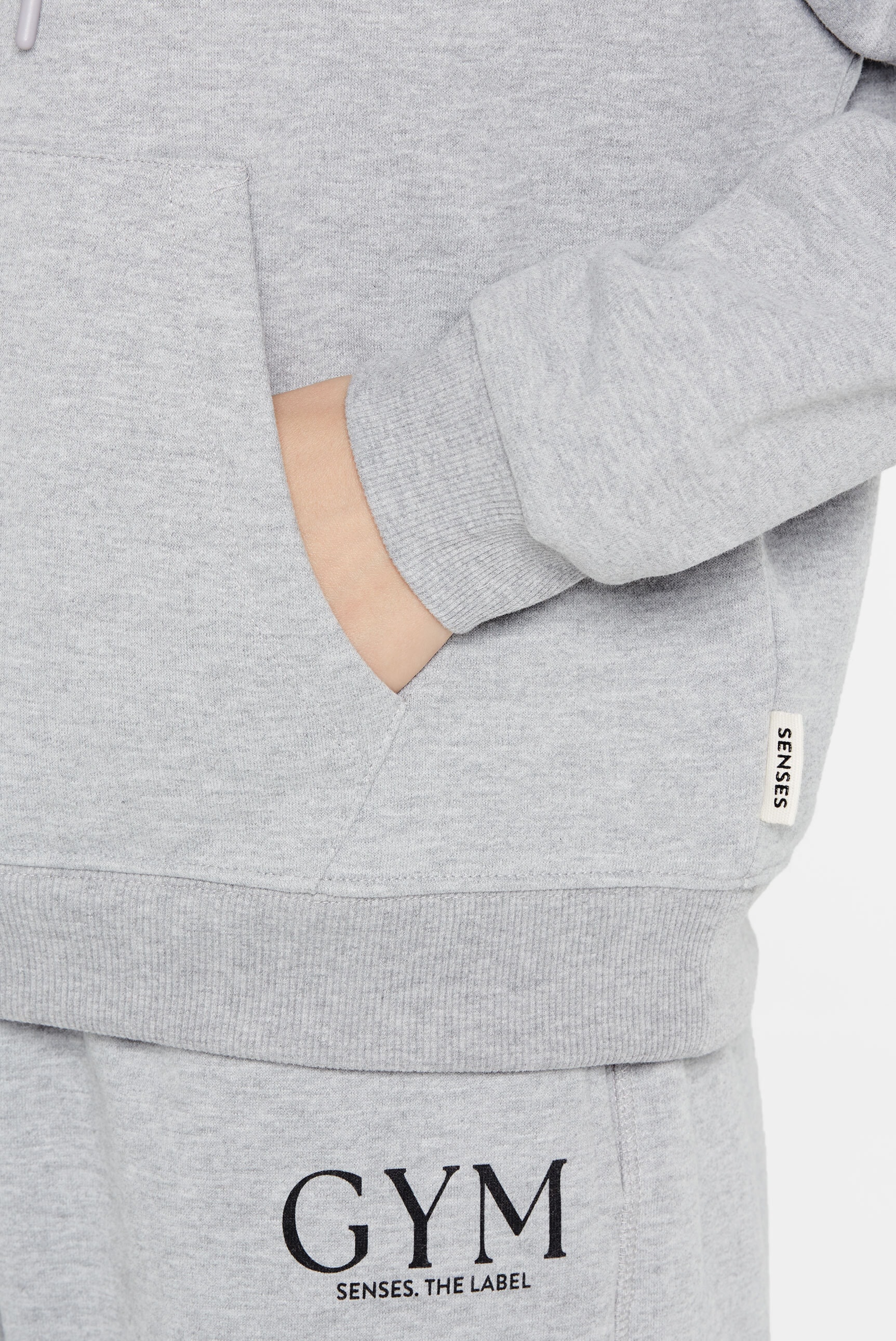 SENSES.THE LABEL Kapuzensweatshirt, mit Baumwolle